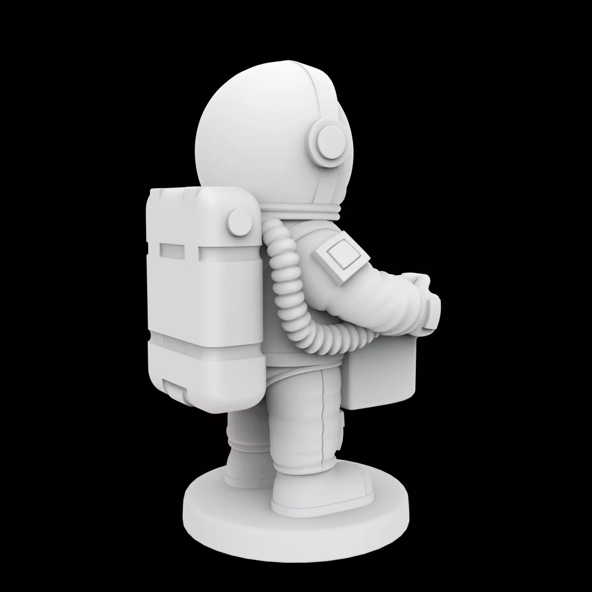 Tabasco Holder Astronaut Theme 3D Print Model 3D print model_3