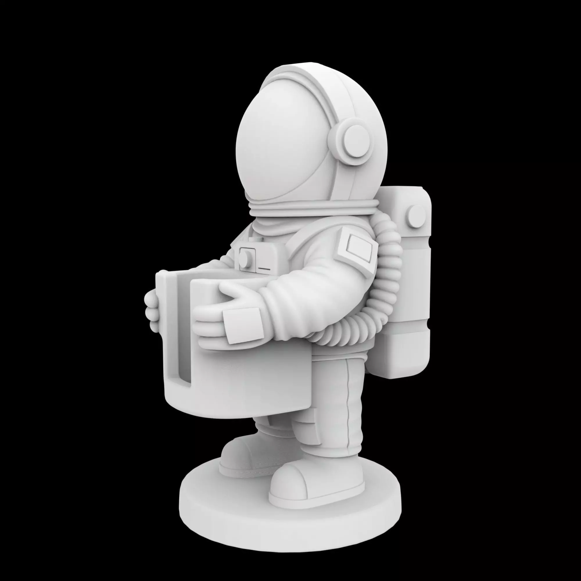 Tabasco Holder Astronaut Theme 3D Print Model 3D print model_1