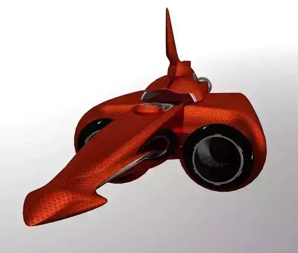 SciFi Aircraft Old Style Kenetics