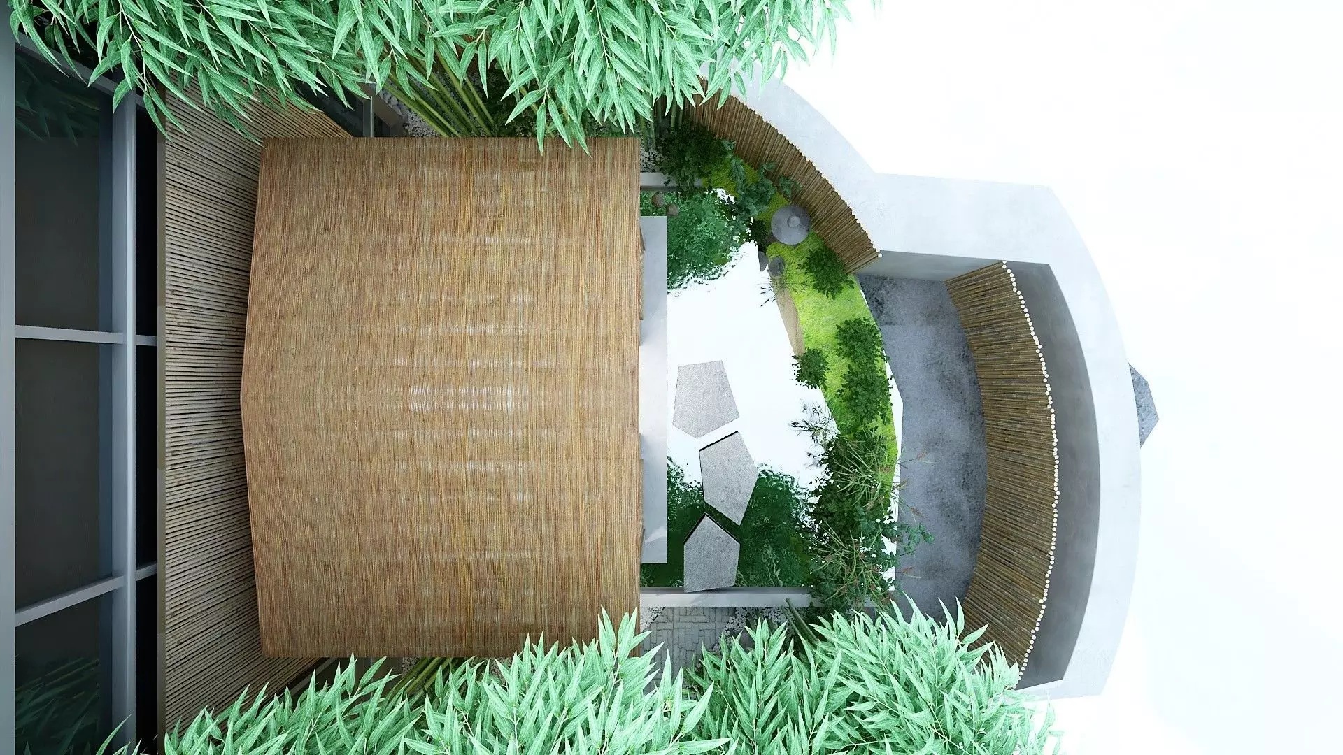 Wooden Gazebo 3D model_21