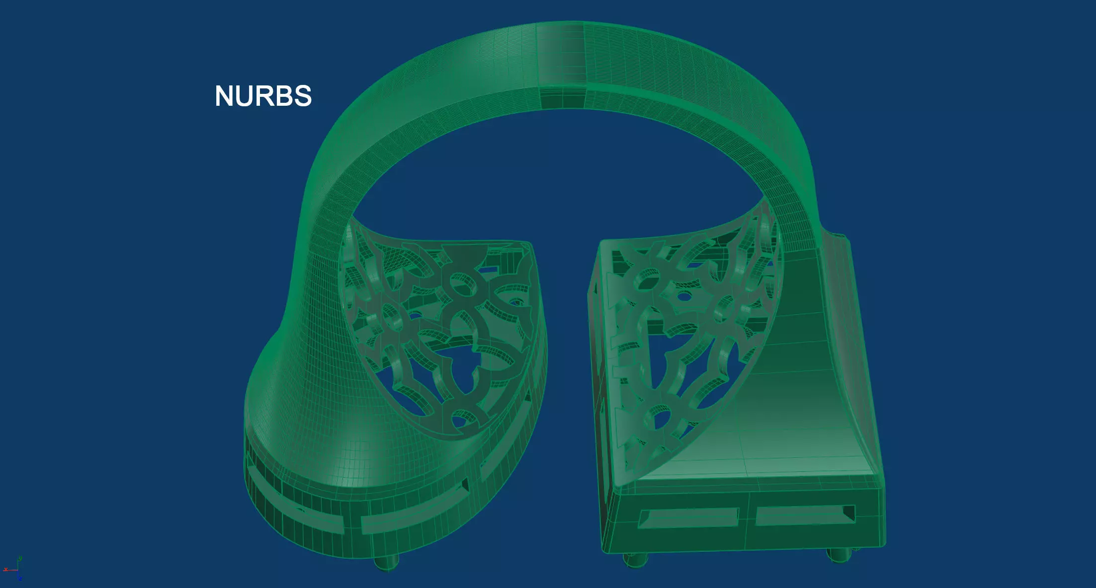 Women Gemstone Ring Tear Drop Rectangle 3D Model 3D print model_7