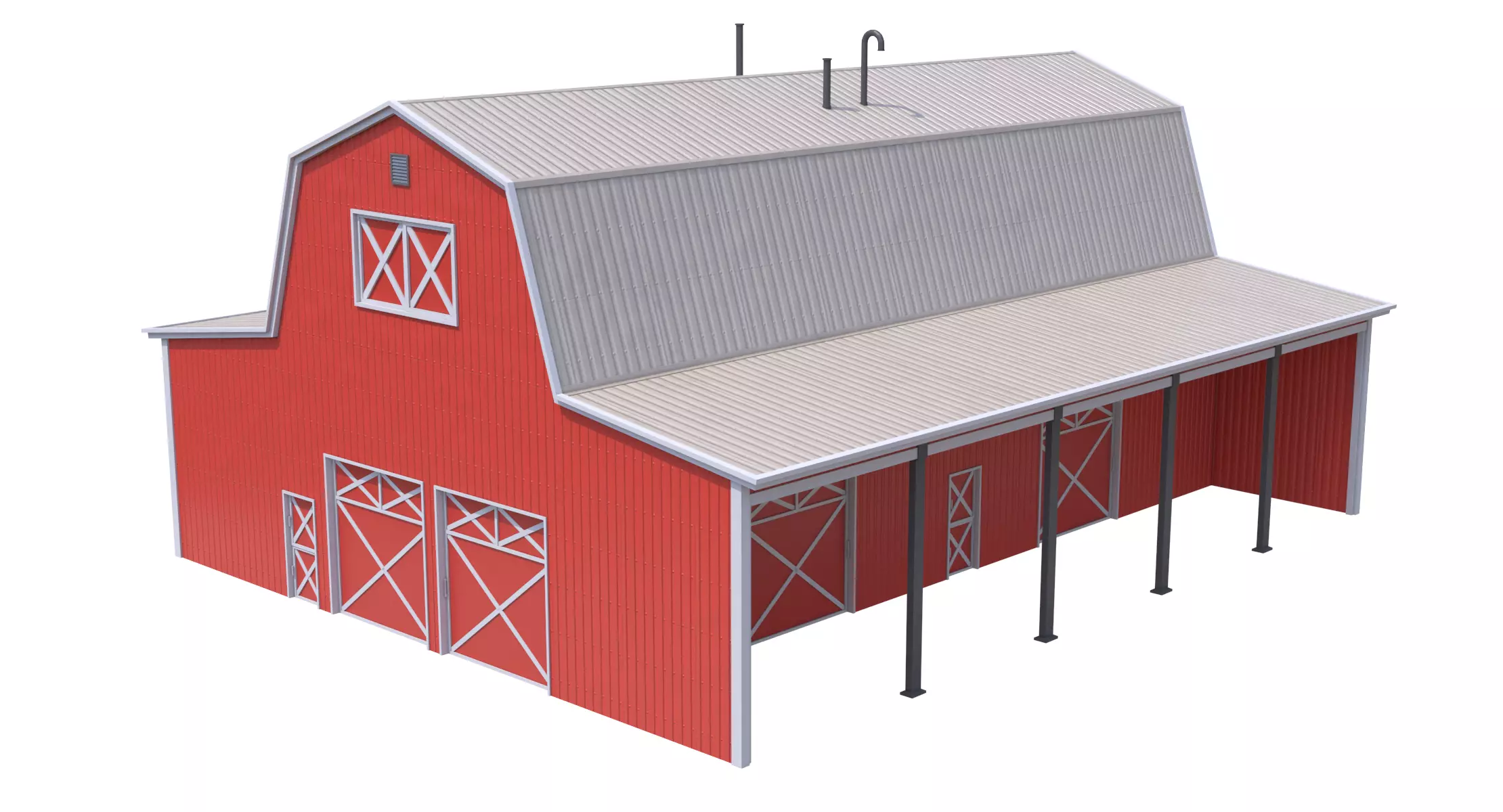 5 PBR Farm Buildings Collection _1