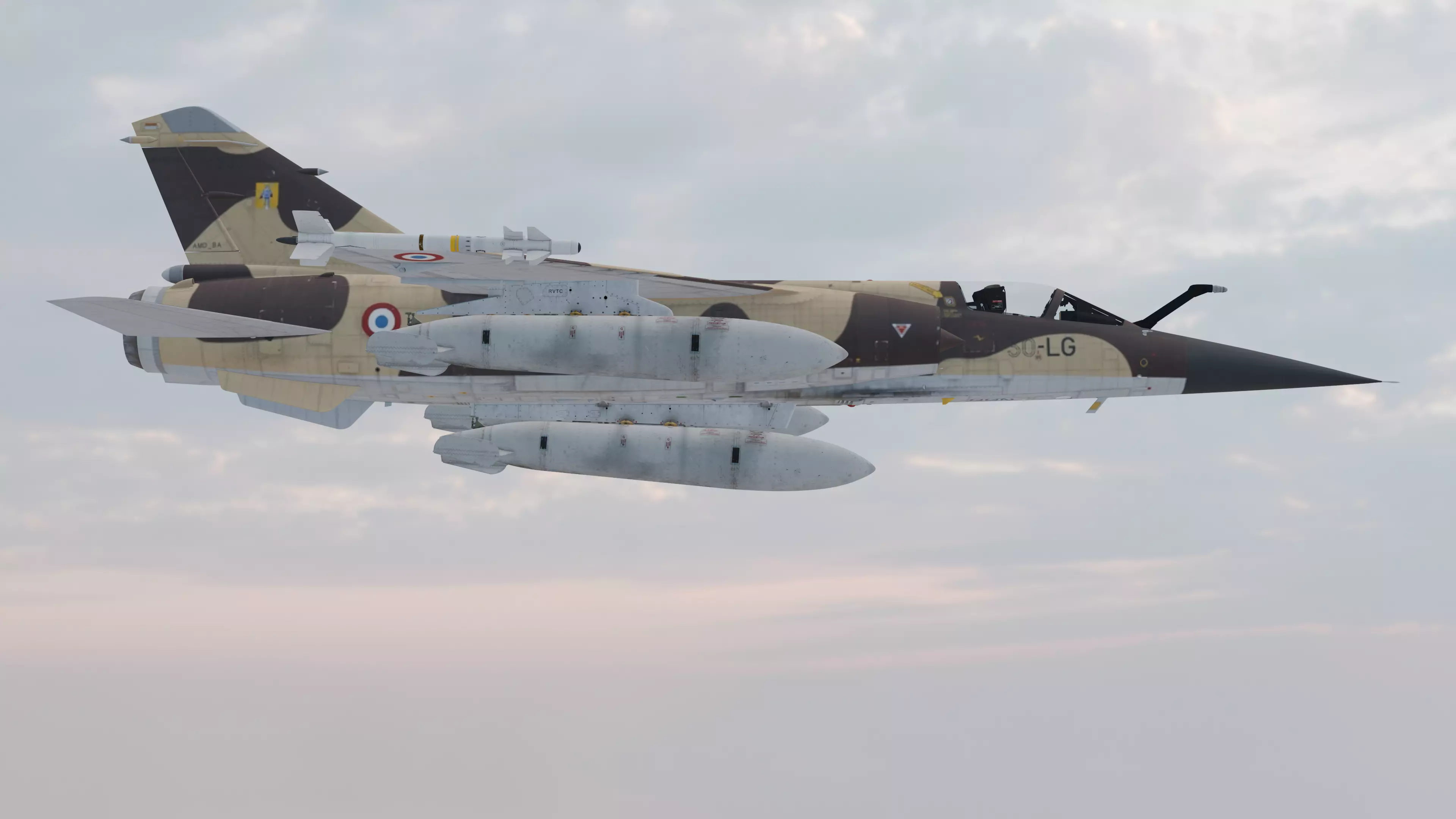 F16 Fighter Jet Realistic PBR Military Aircraft Low-poly 3D model_6