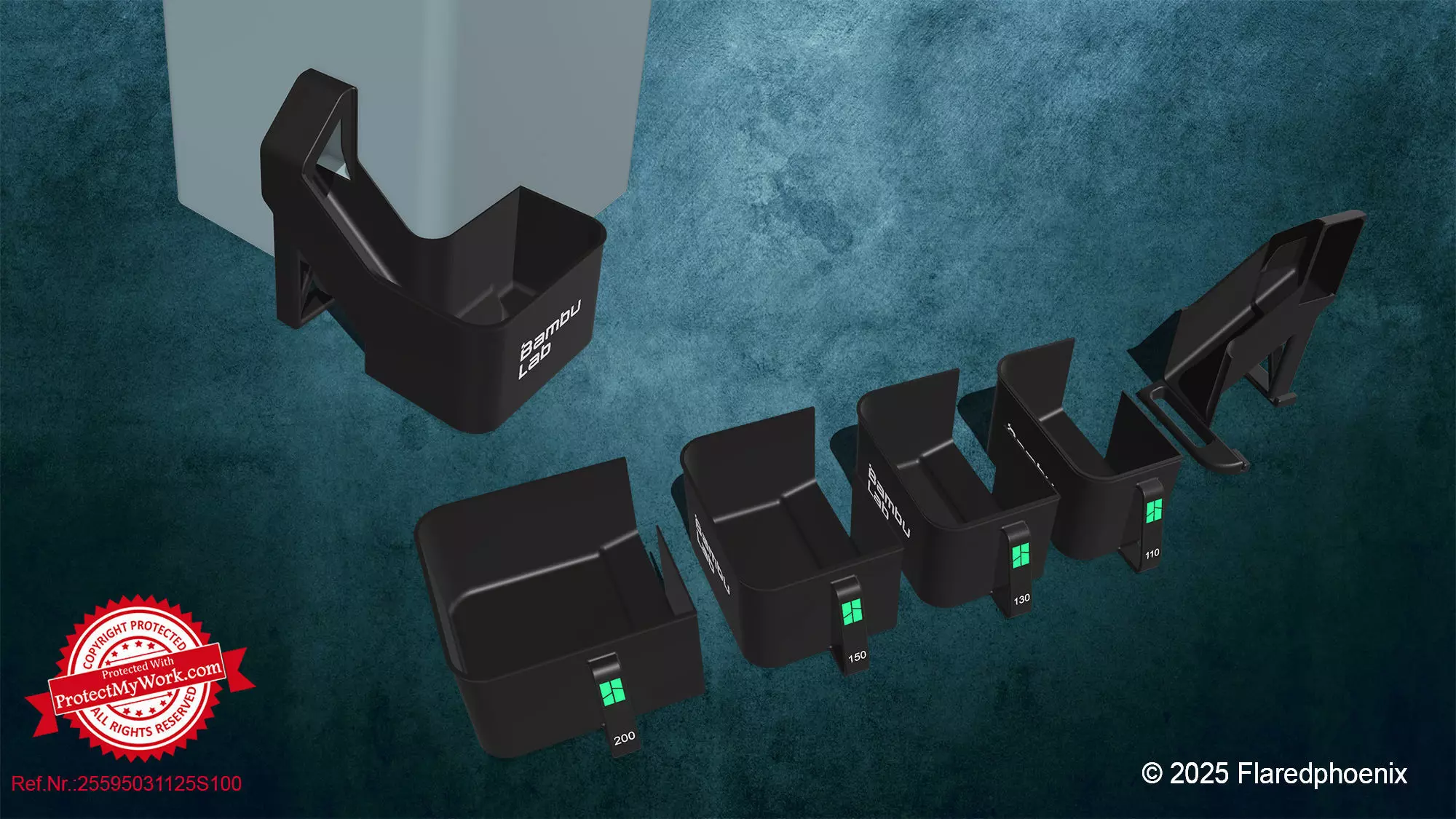 Bambu Lab X1C Poop Chute 3D print model_0