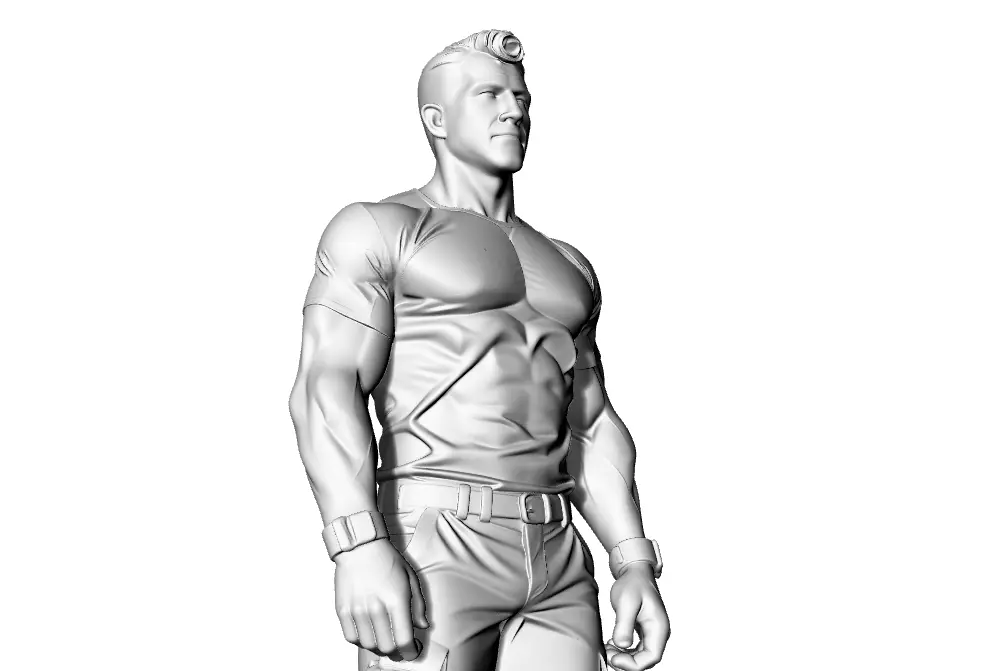 Mann strong 3D print model