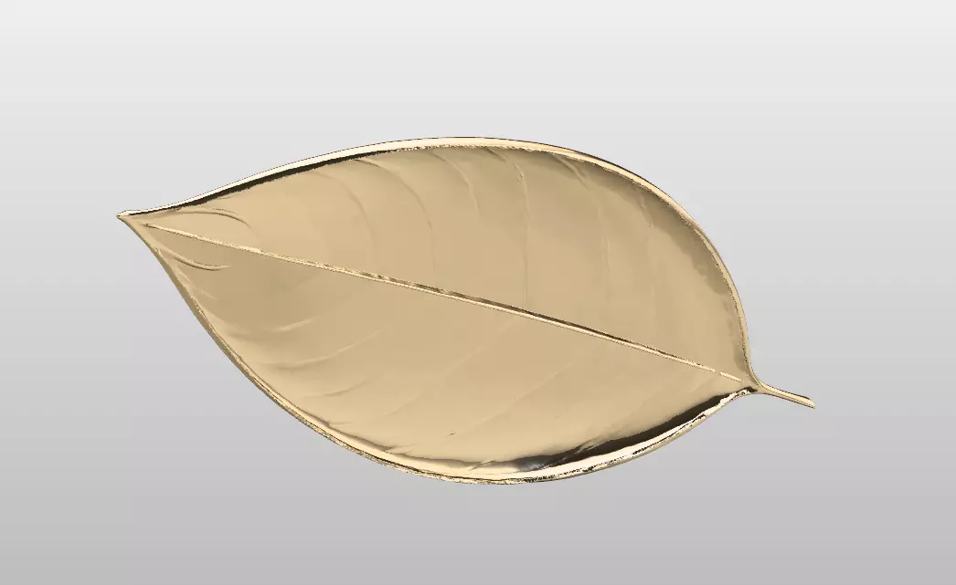 leaf model very detailed 3D print model