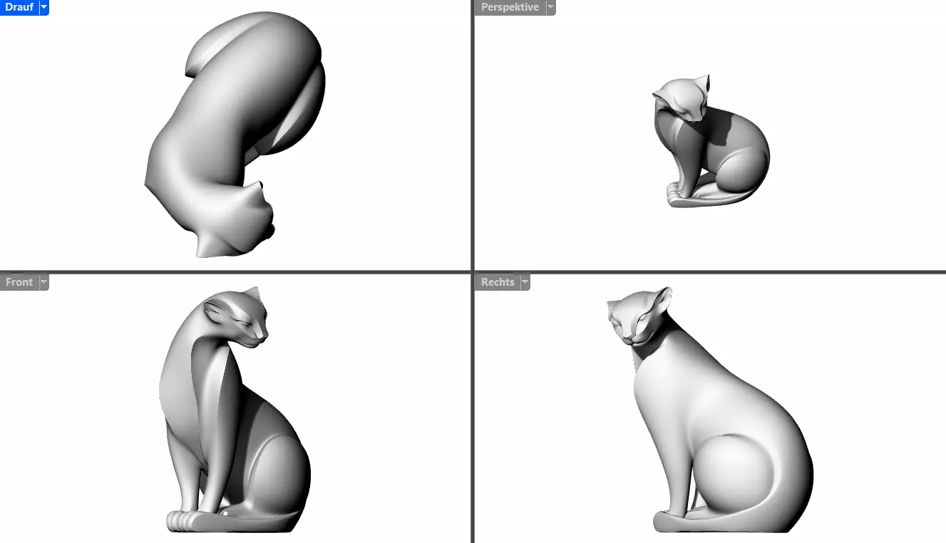 Wild Katze 3D print model_6