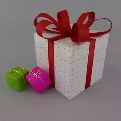 Gifts two gift boxes