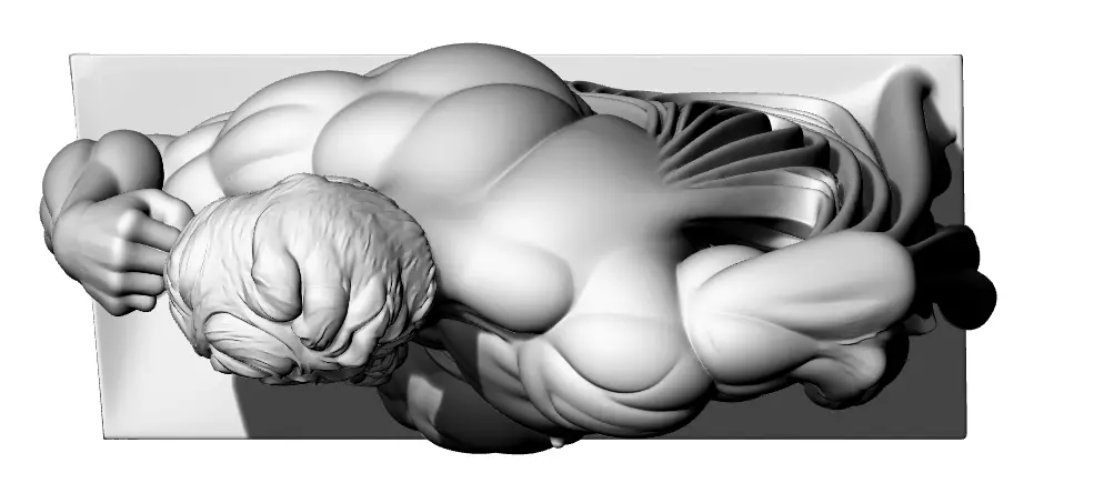 Hercules 3D print model_4