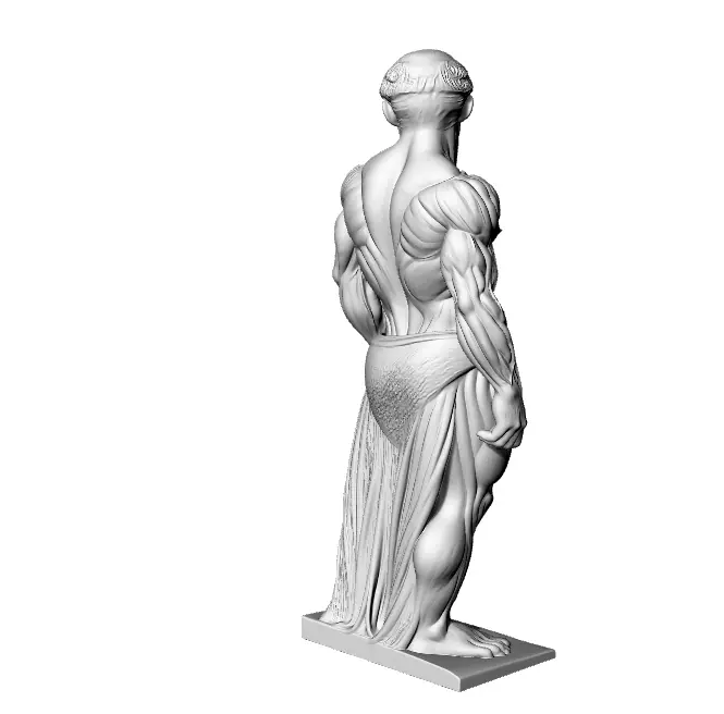 Greek skulptur 3D print model_6