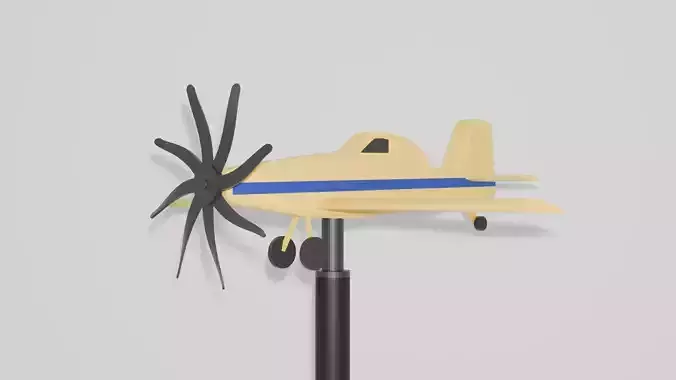 Air Tractor AT802 Whirligig Free low-poly 3D model