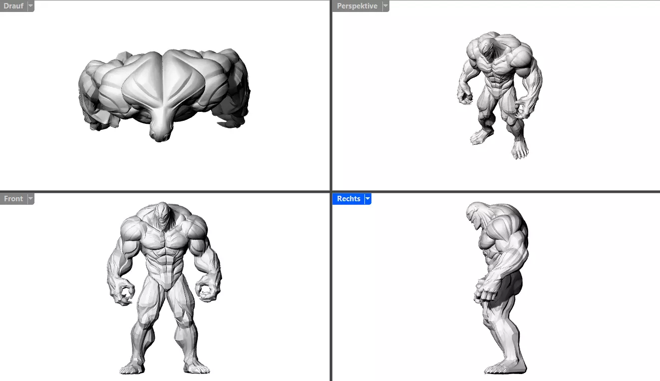 Big Monster 3D print model_7