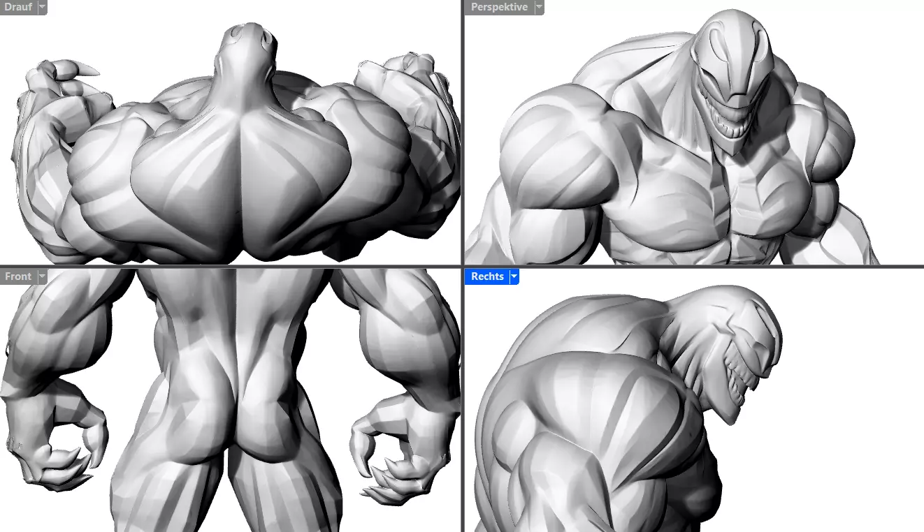 Big Monster 3D print model_6