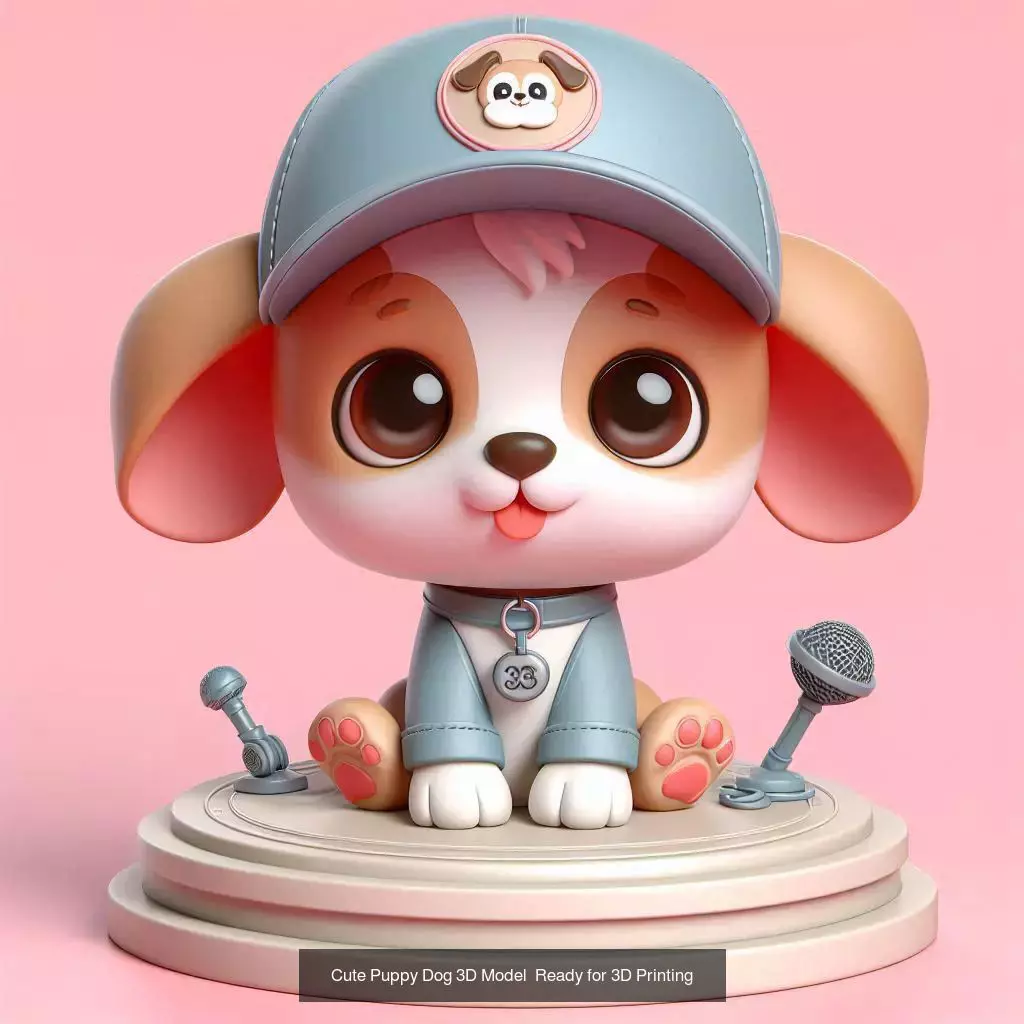 Mega Bundle 3D Printable 21 Cute Animal Figurines 3D Model Collection_8