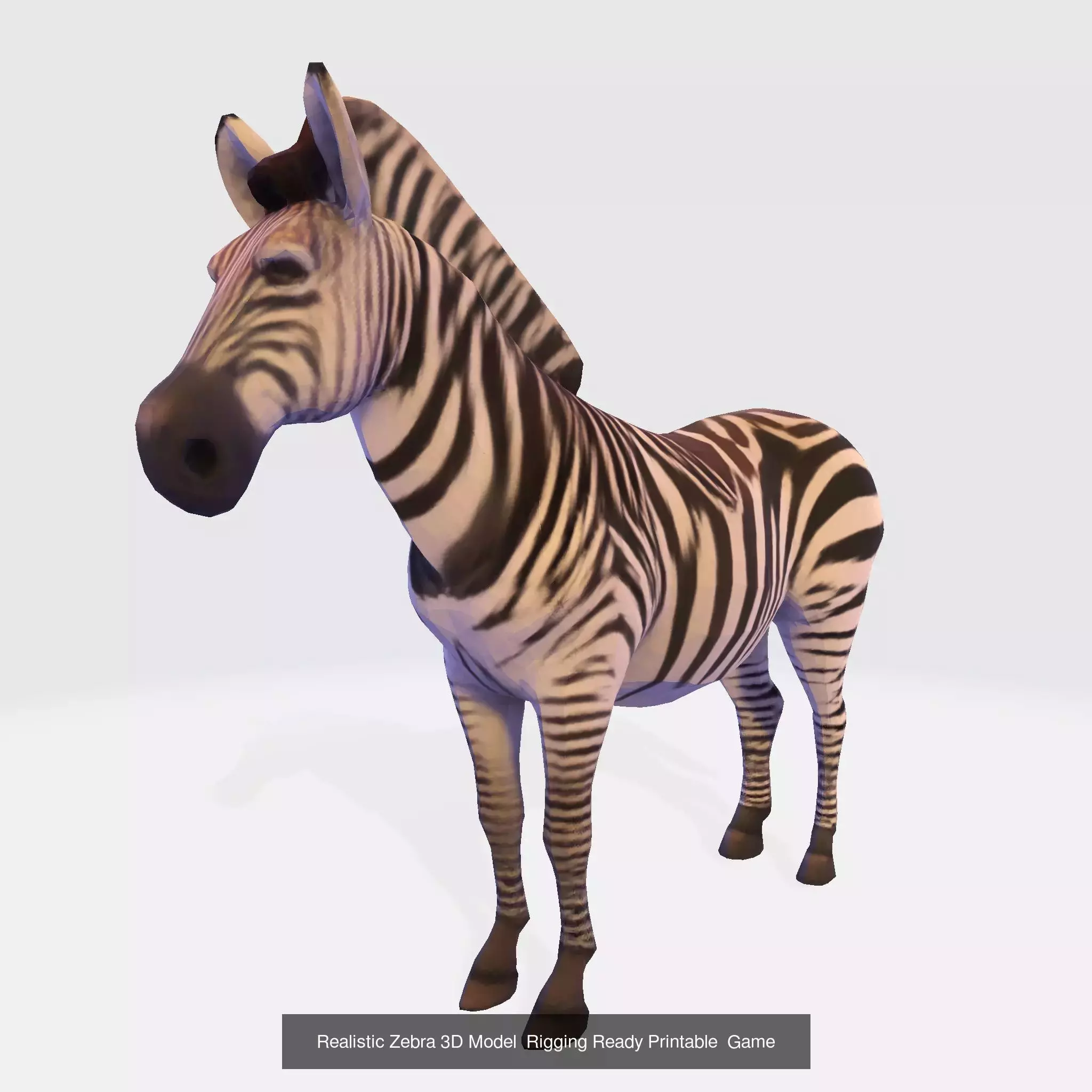 Mega Bundle 3D Printable 21 Cute Animal Figurines 3D Model Collection_17