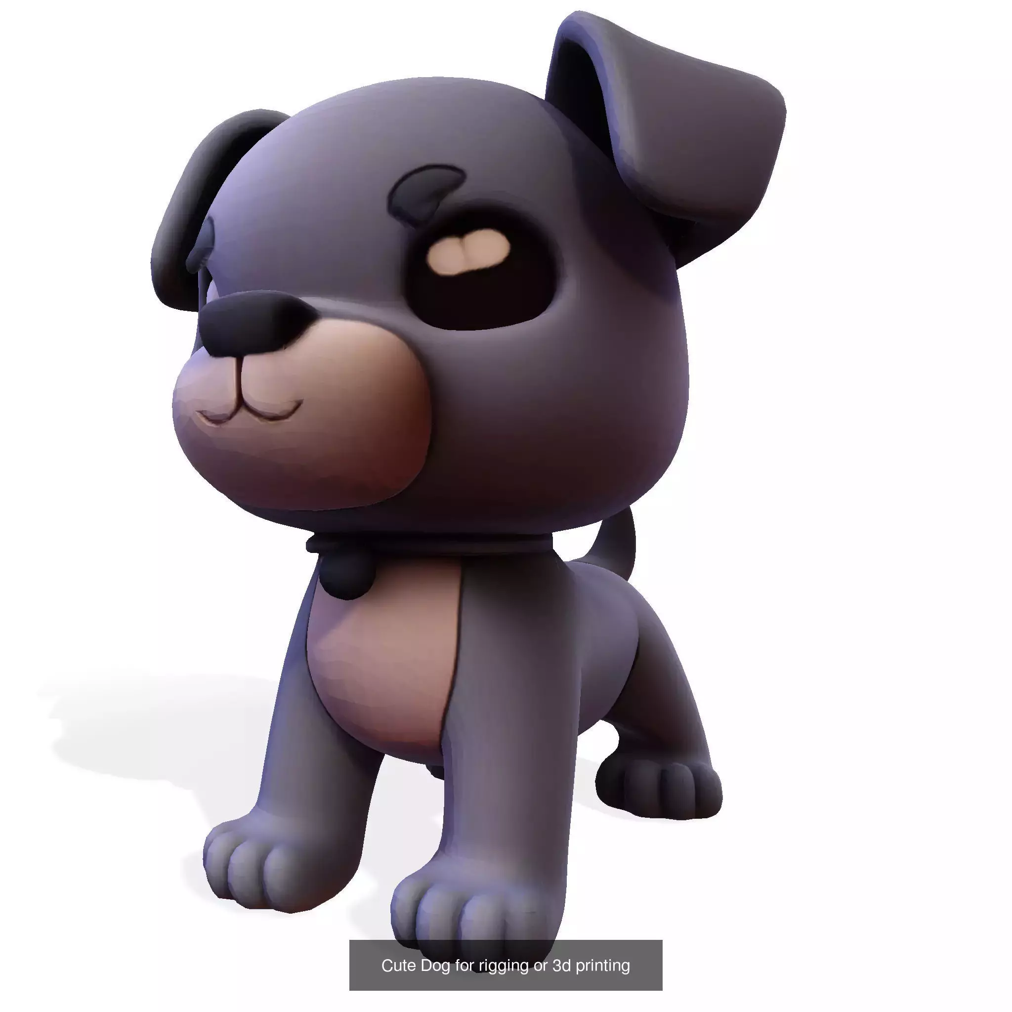 Mega Bundle 3D Printable 21 Cute Animal Figurines 3D Model Collection_19