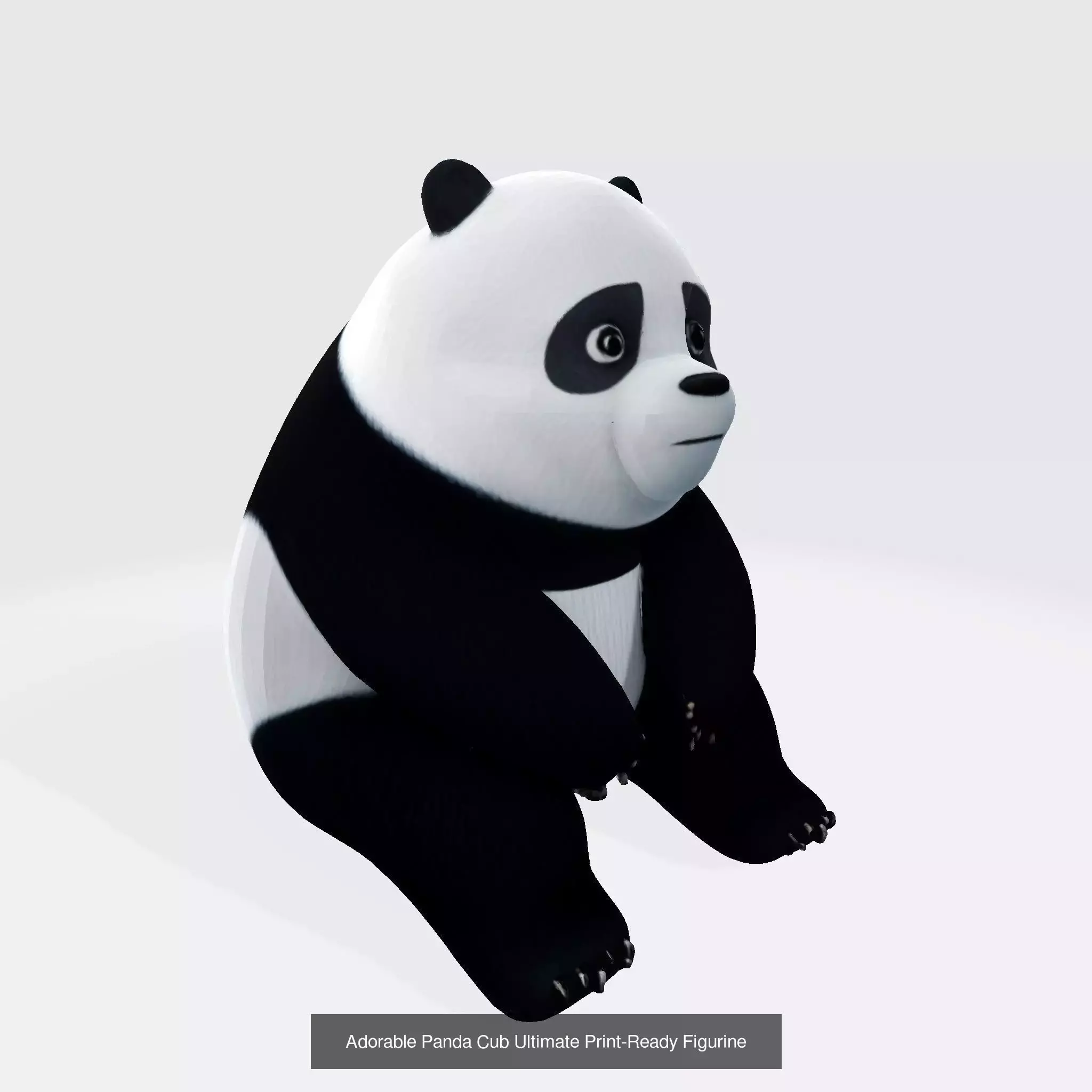 Mega Bundle 3D Printable 21 Cute Animal Figurines 3D Model Collection_18