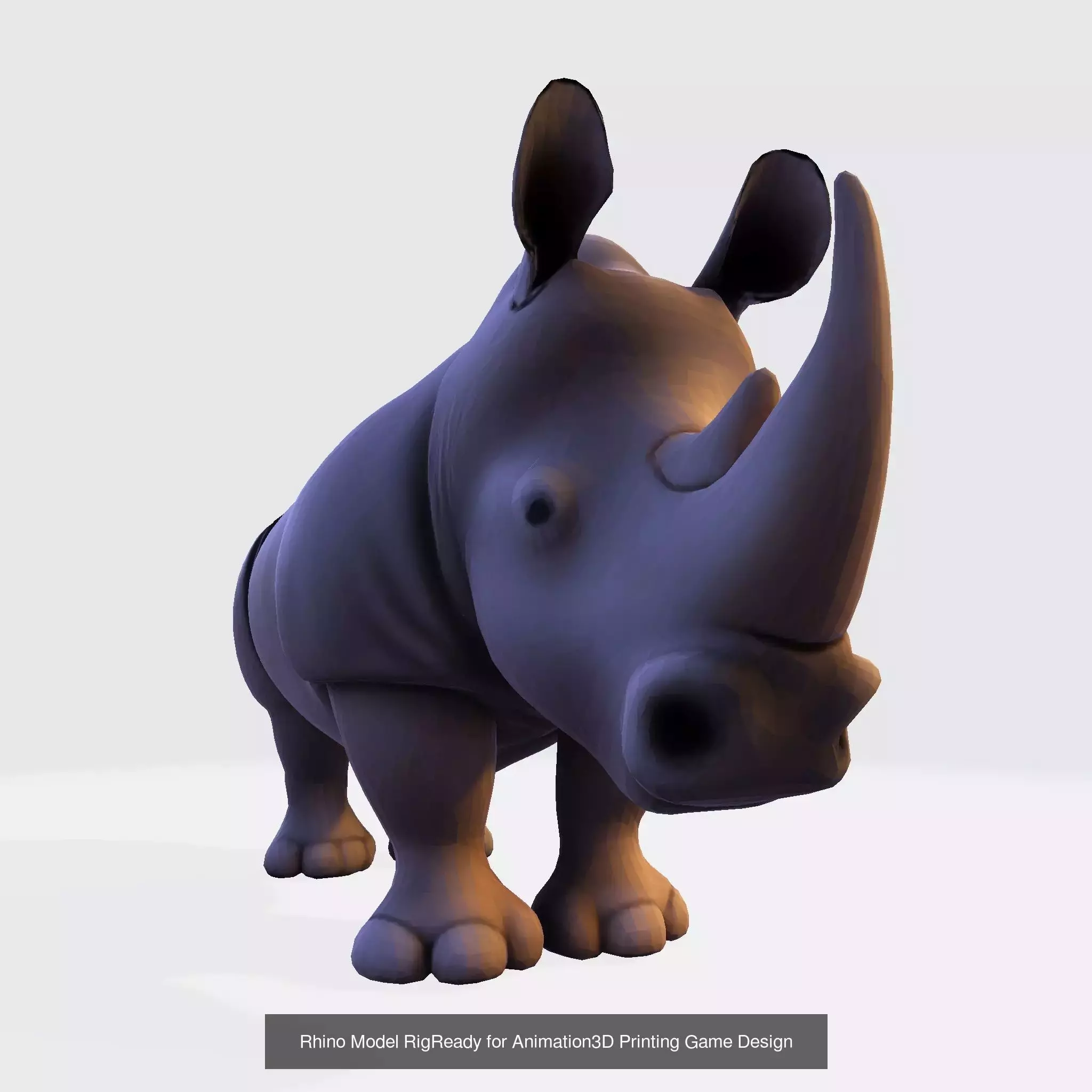 Mega Bundle 3D Printable 21 Cute Animal Figurines 3D Model Collection_14