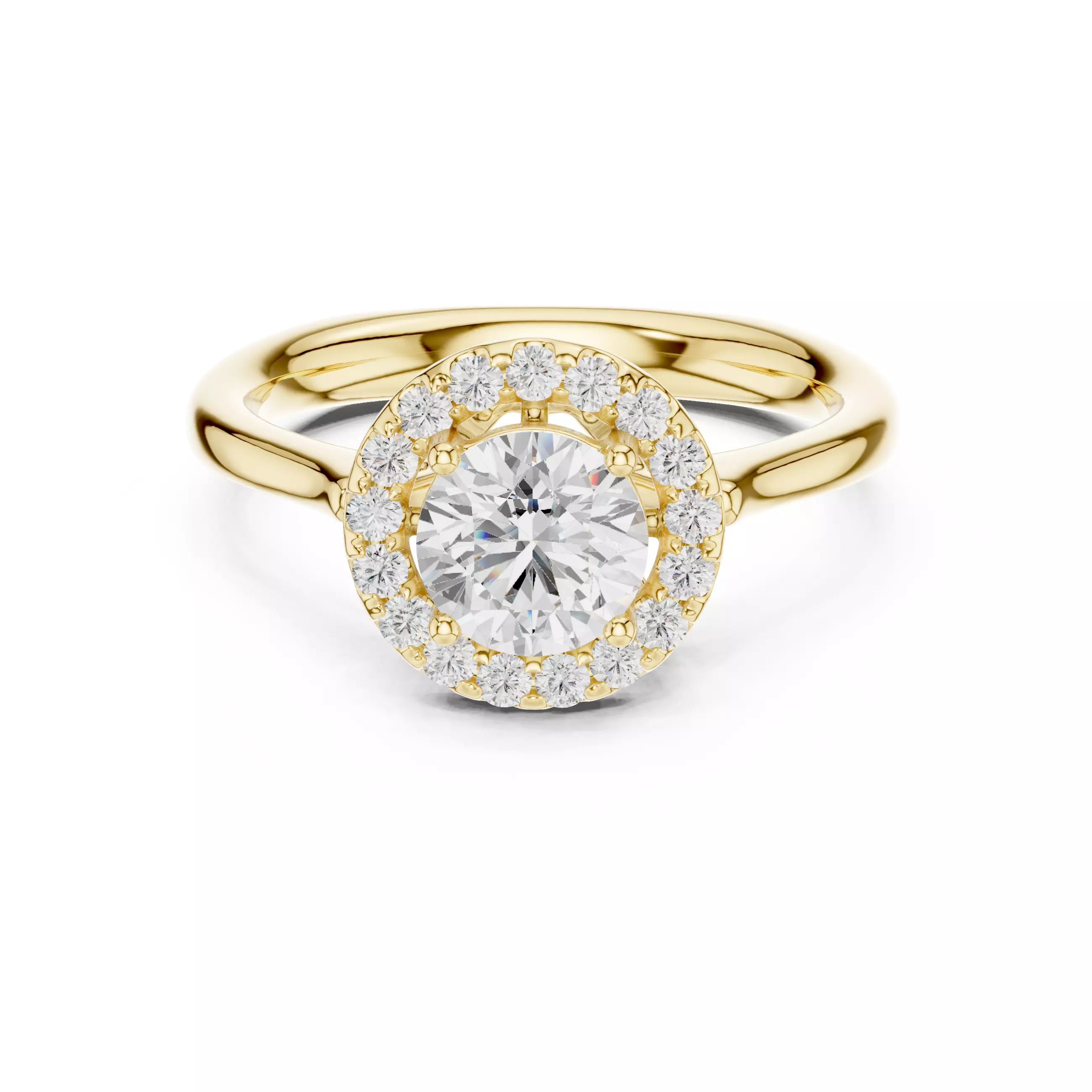 Solitaire Ring 3dm stl renders animation videos details 3D print model_13