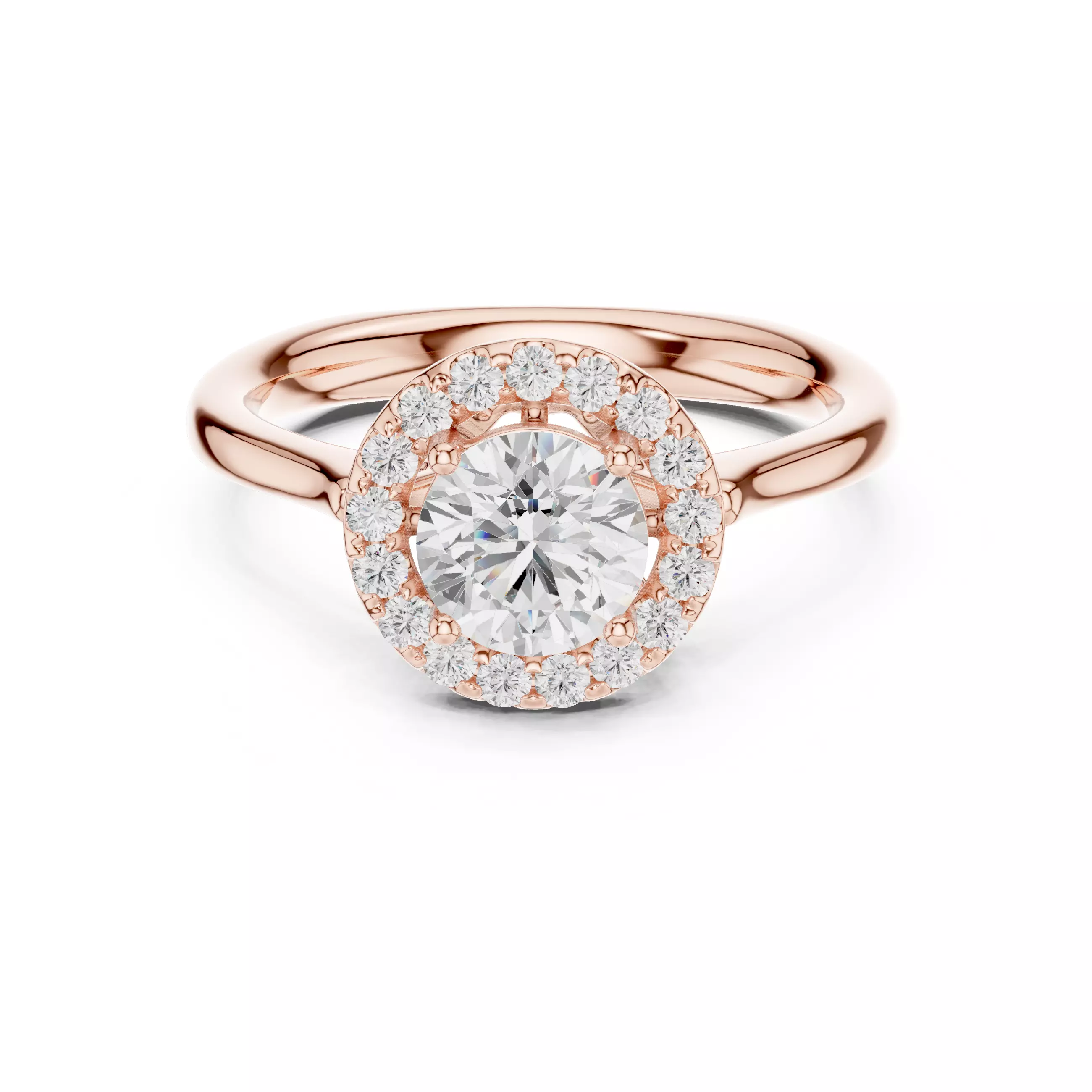 Solitaire Ring 3dm stl renders animation videos details 3D print model_0