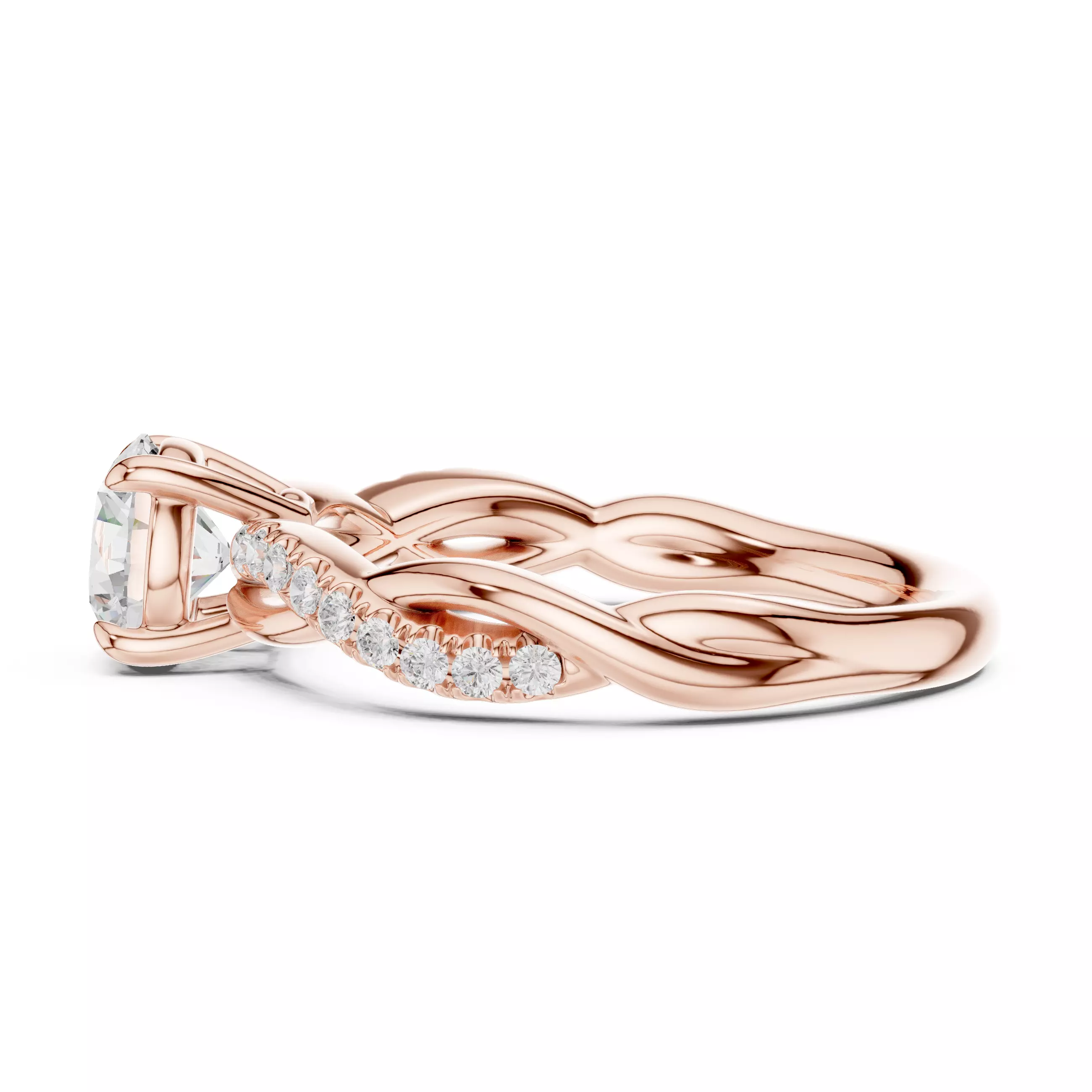 Solitaire Ring 3dm stl renders animation videos details 3D print model_5