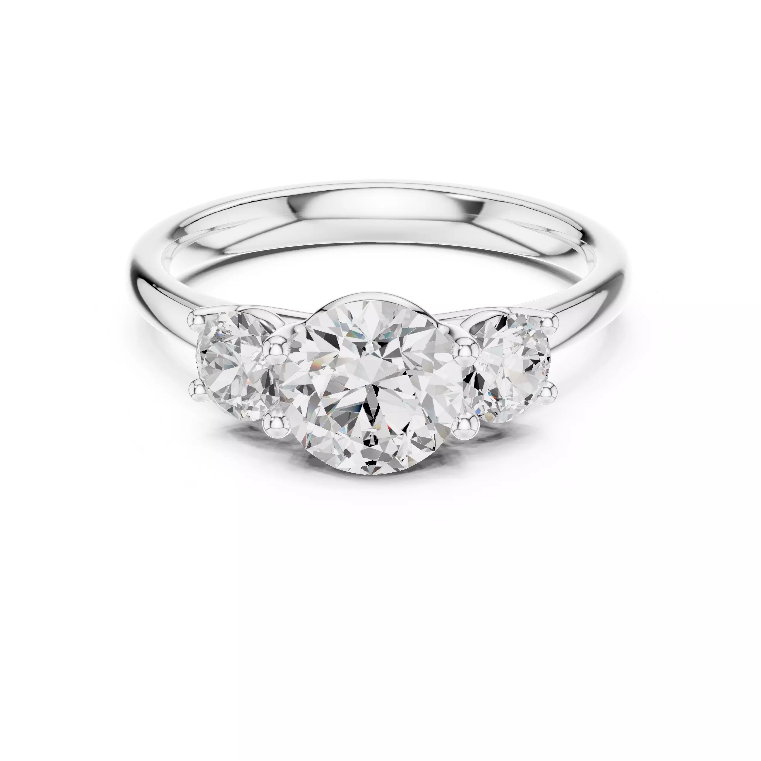 Solitaire Ring 3dm stl renders animation videos details 3D print model_9