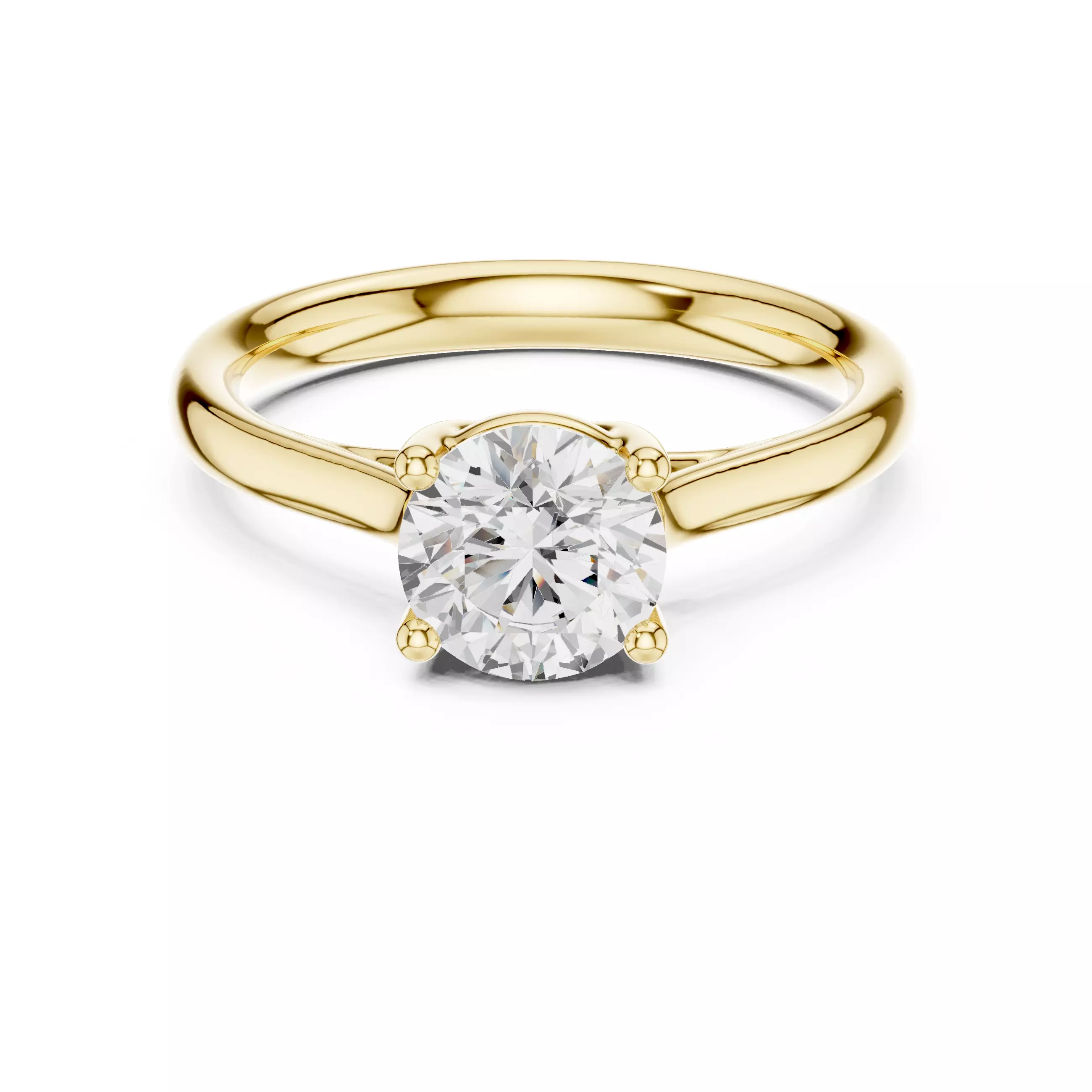 Solitaire Ring 3dm stl renders animation videos details 3D print model_13