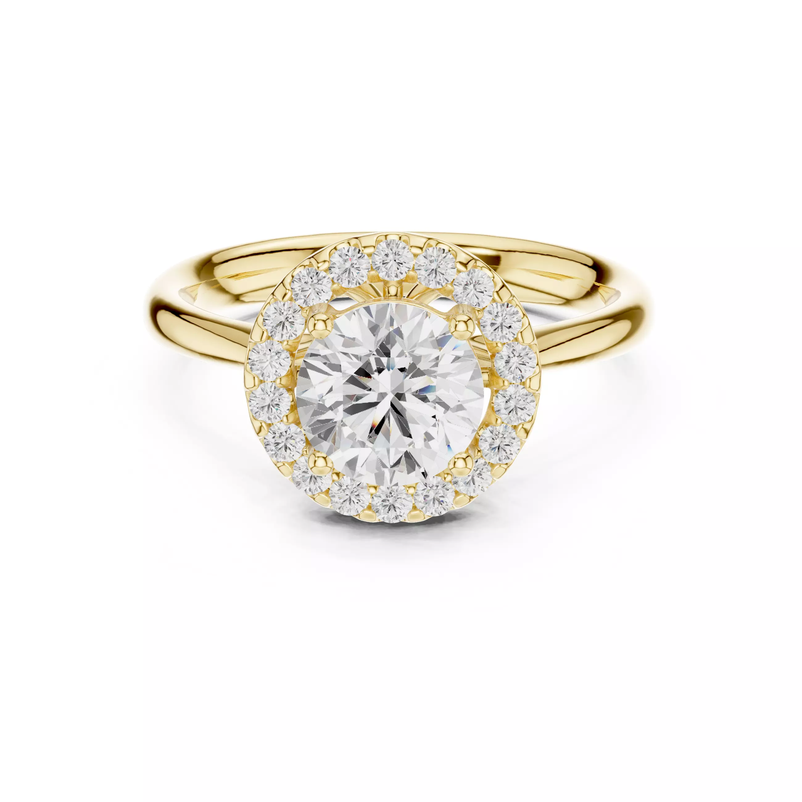 Solitaire Ring 3dm stl renders animation videos details 3D print model_11