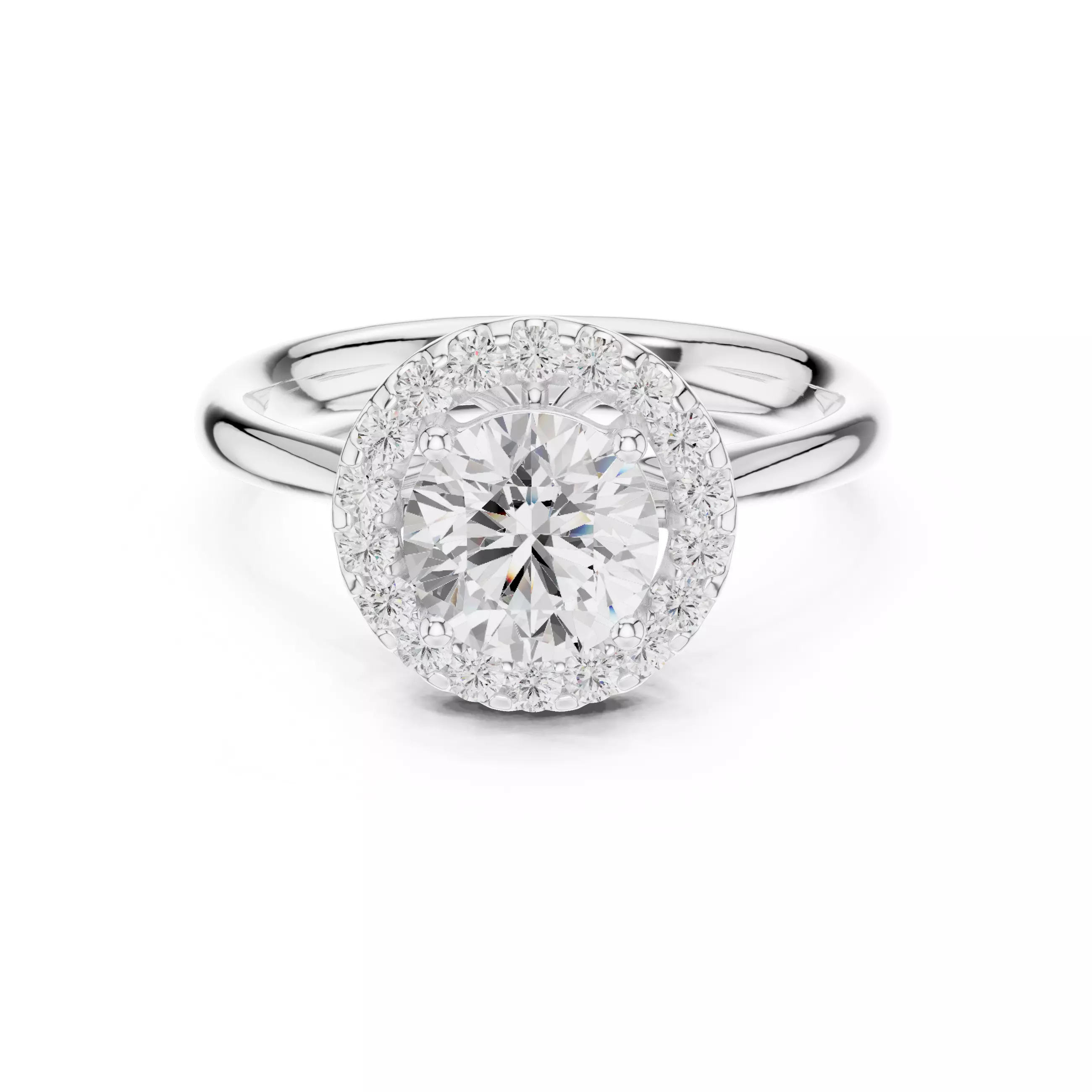 Solitaire Ring 3dm stl renders animation videos details 3D print model_7