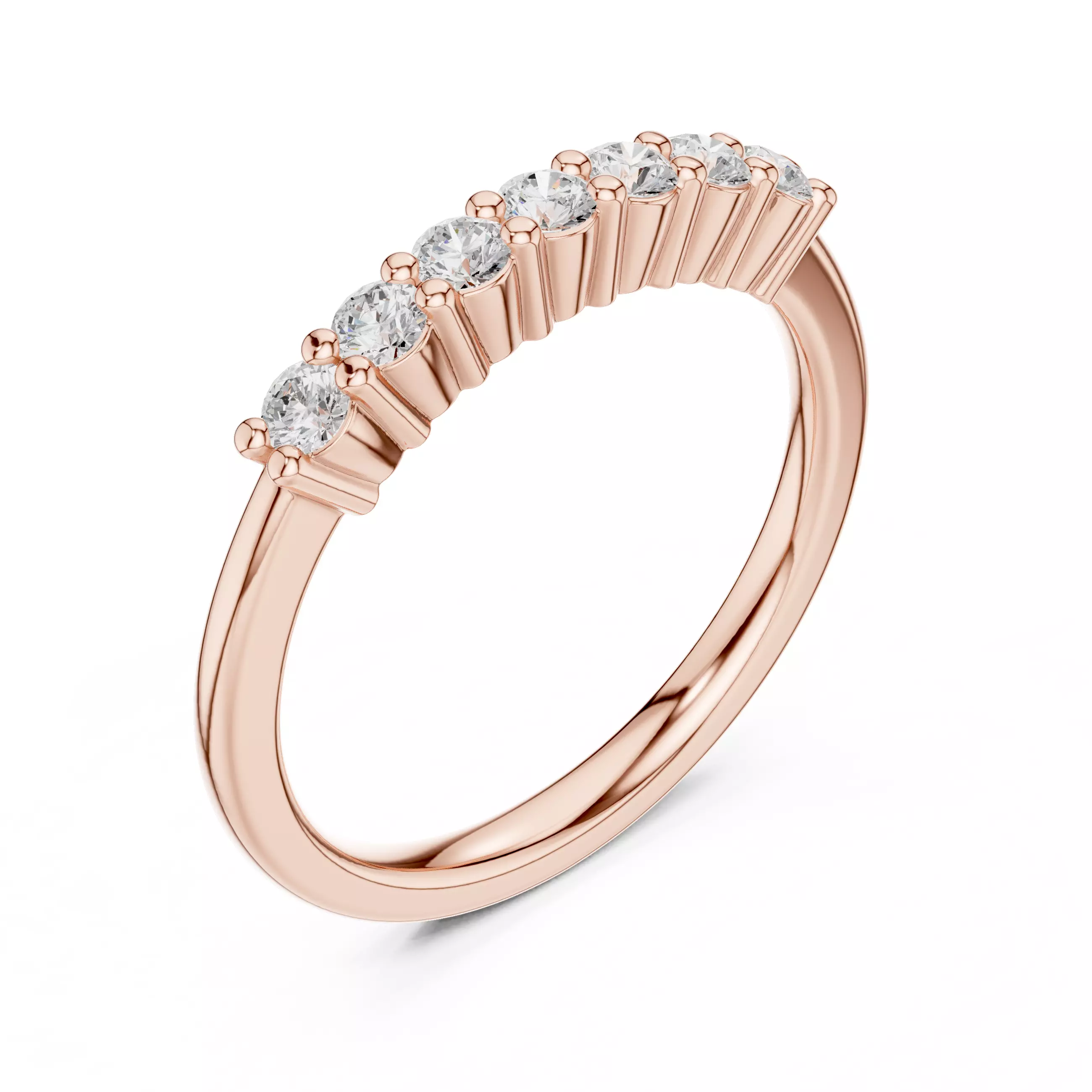 Eternity Band Ring 3dm stl renders animation details 3D print model_4