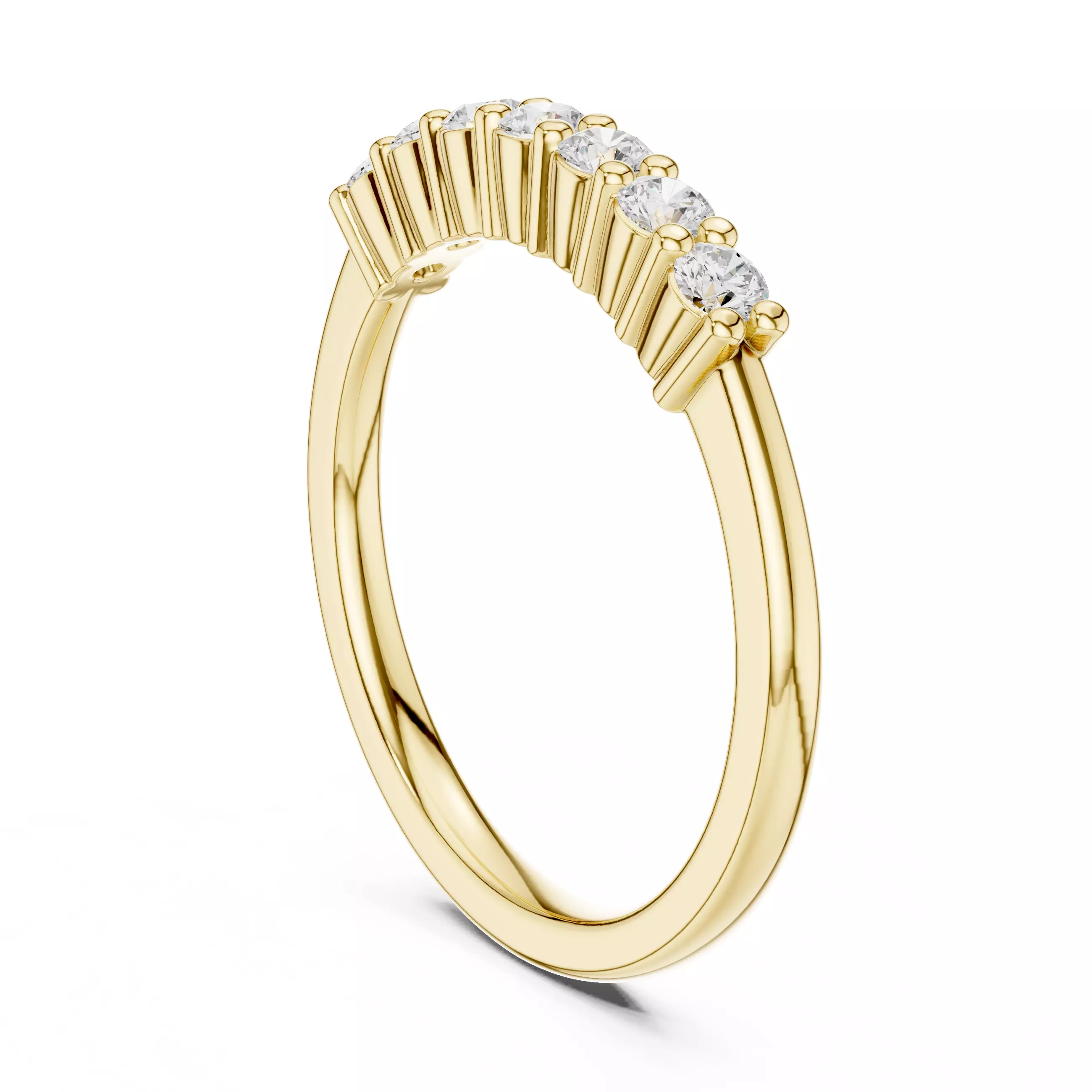 Eternity Band Ring 3dm stl renders animation details 3D print model_10