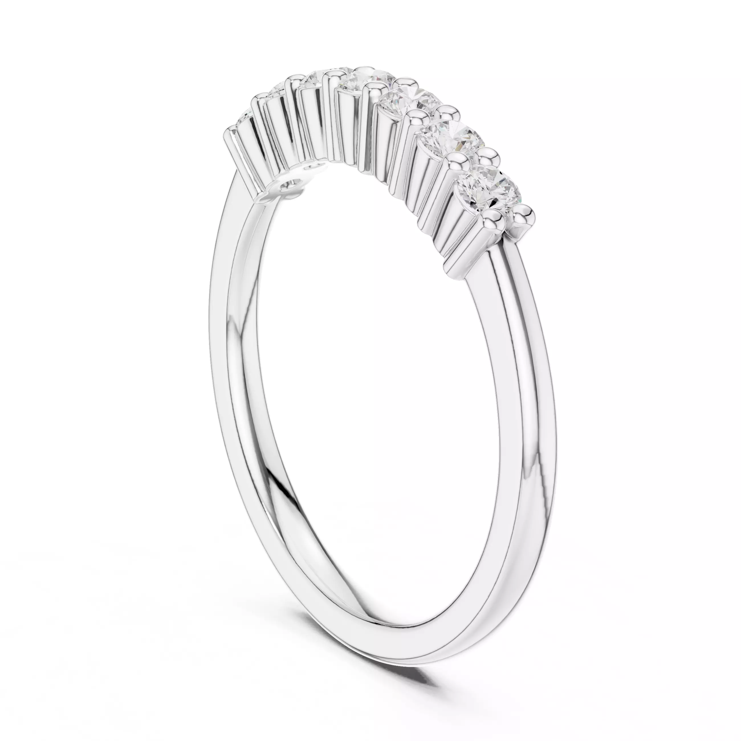 Eternity Band Ring 3dm stl renders animation details 3D print model_6