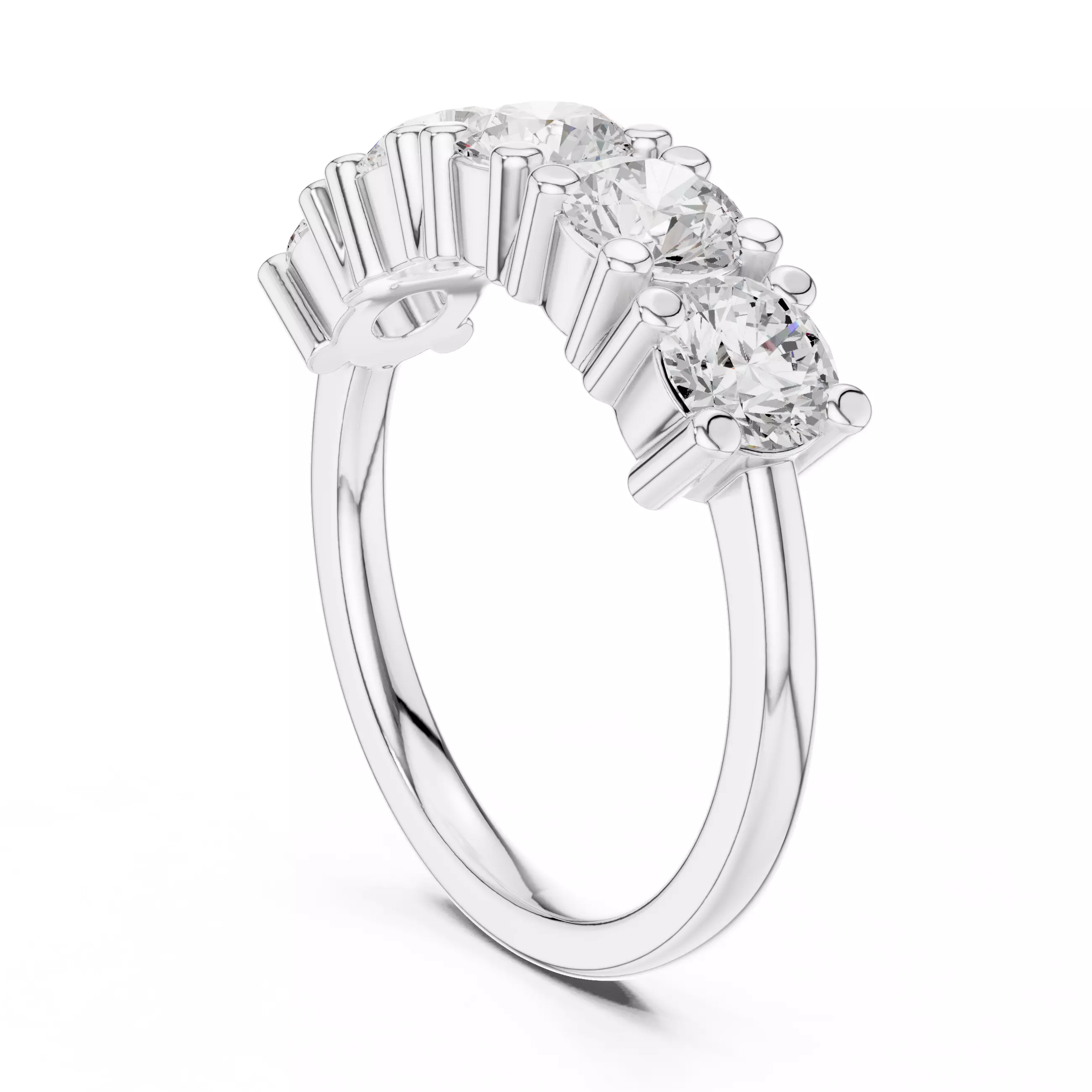 Diamond Ring 3dm stl renders animation details 3D print model_6