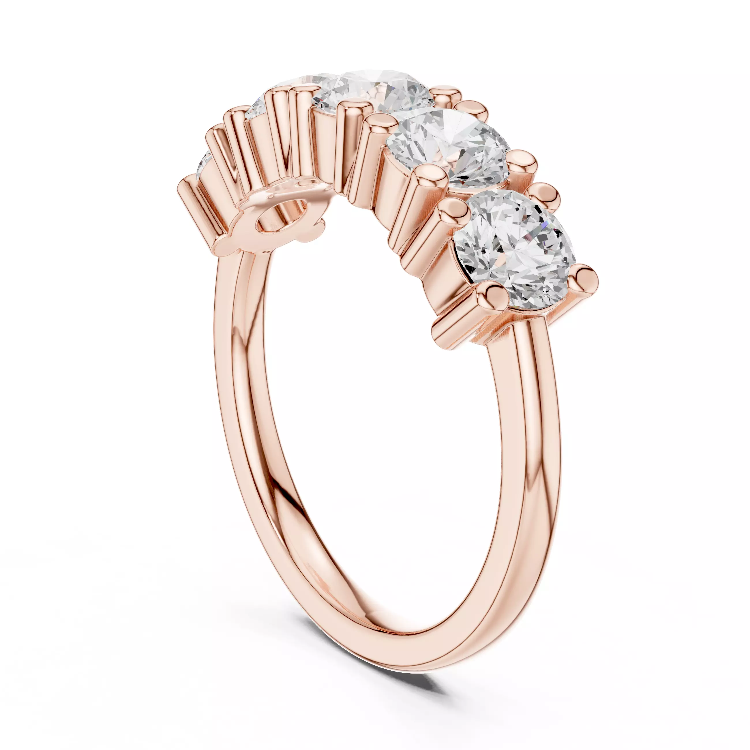 Diamond Ring 3dm stl renders animation details 3D print model_3