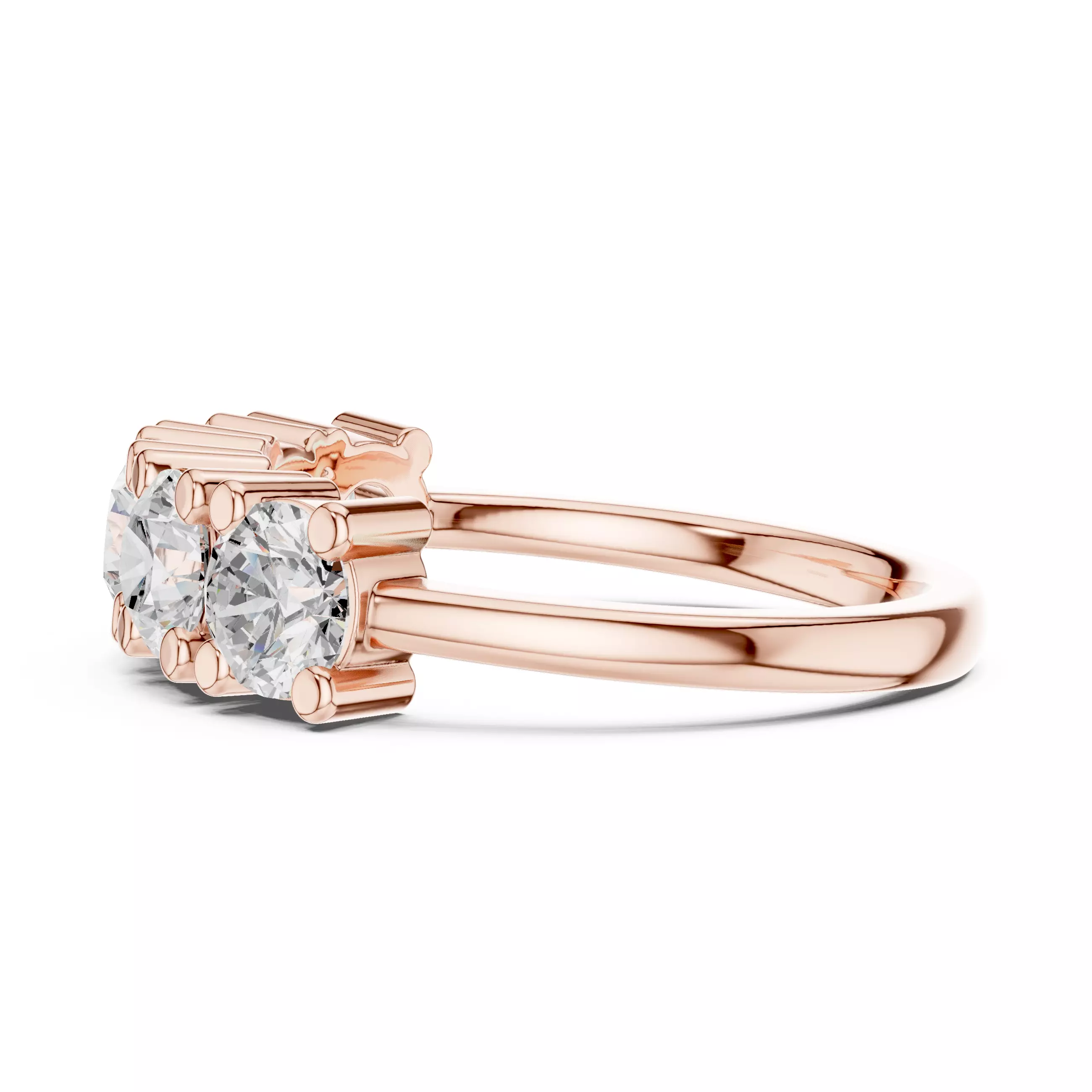 Diamond Ring 3dm stl renders animation details 3D print model_5