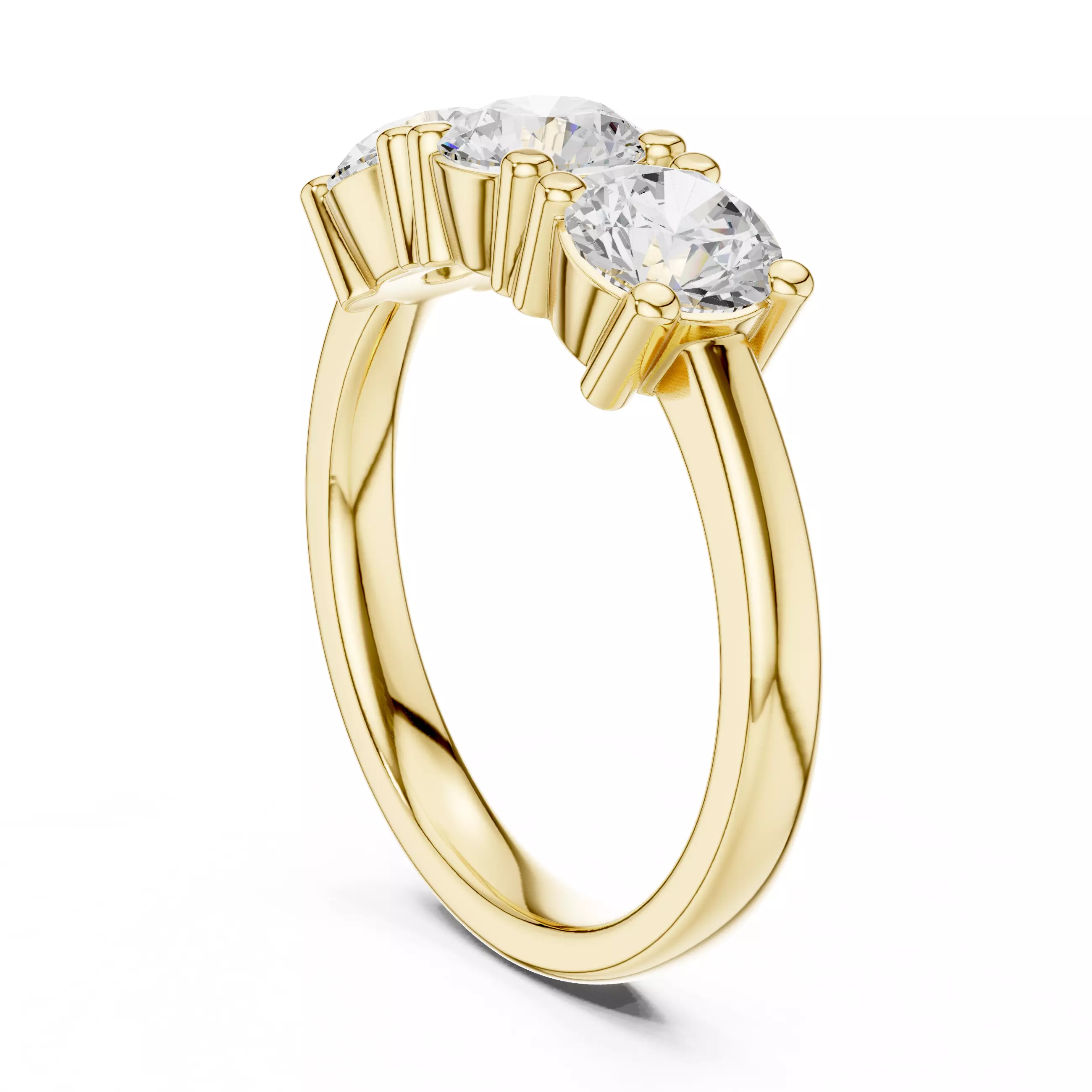 Diamond Ring 3dm stl renders animation details 3D print model_10