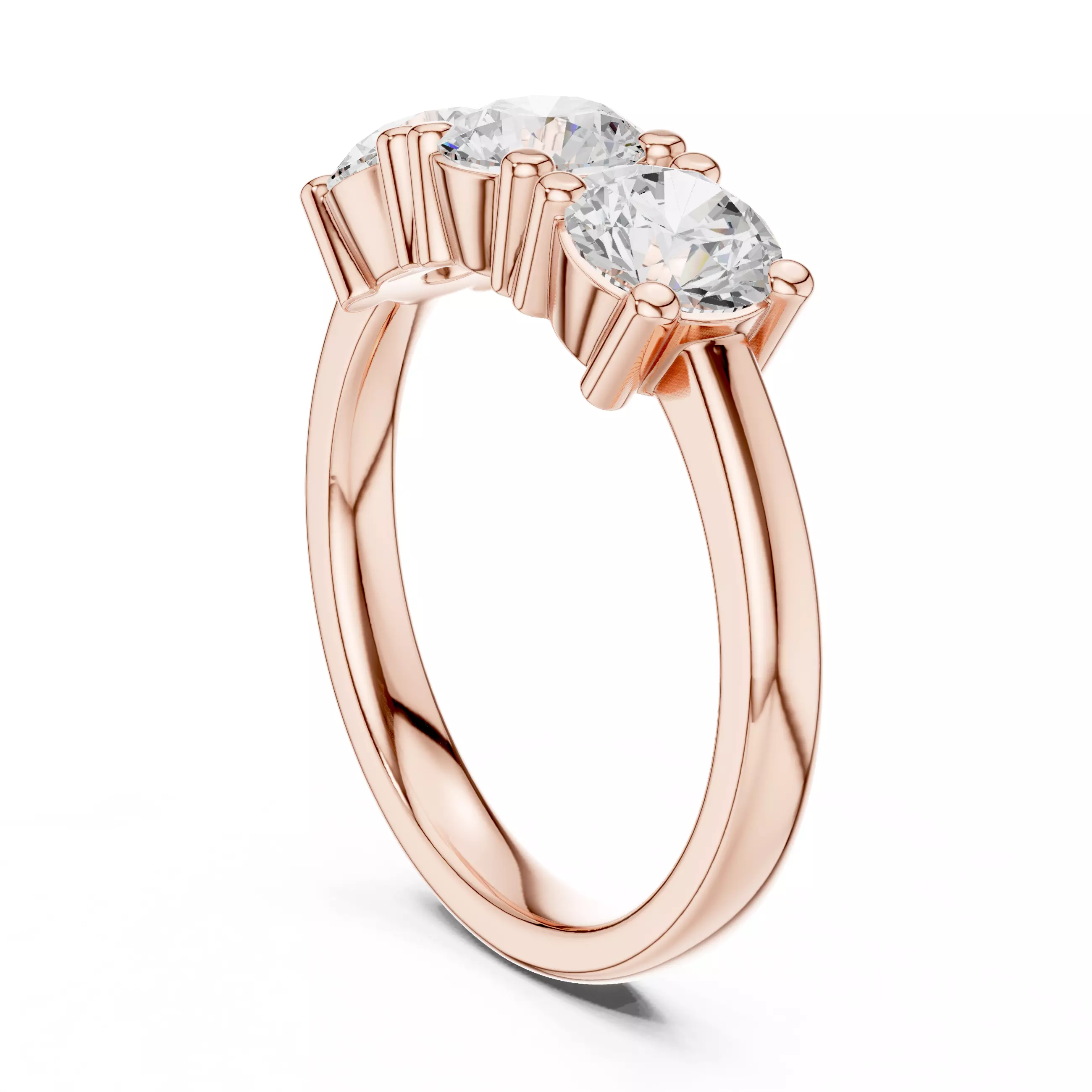 Diamond Ring 3dm stl renders animation details 3D print model_3