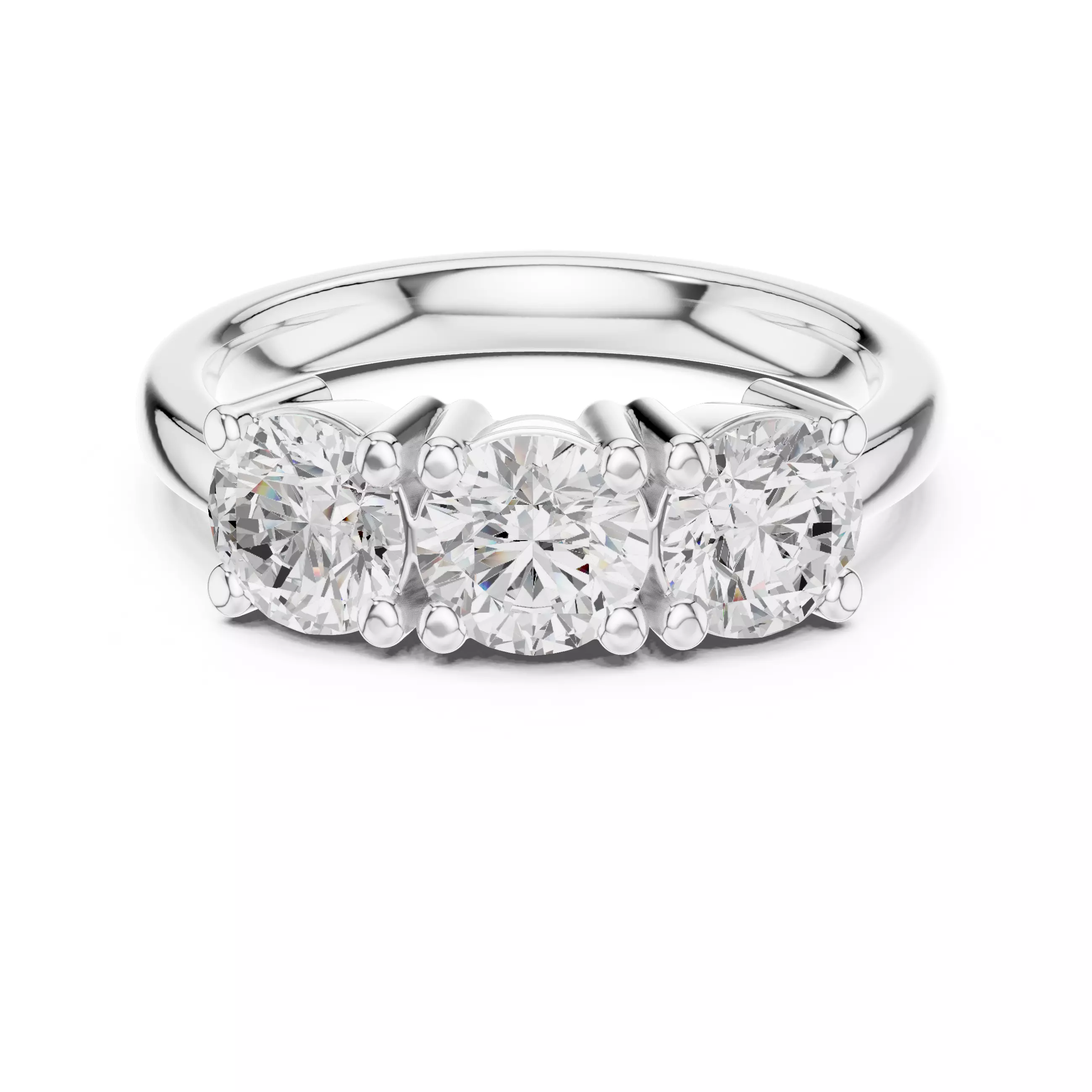 Diamond Ring 3dm stl renders animation details 3D print model_9