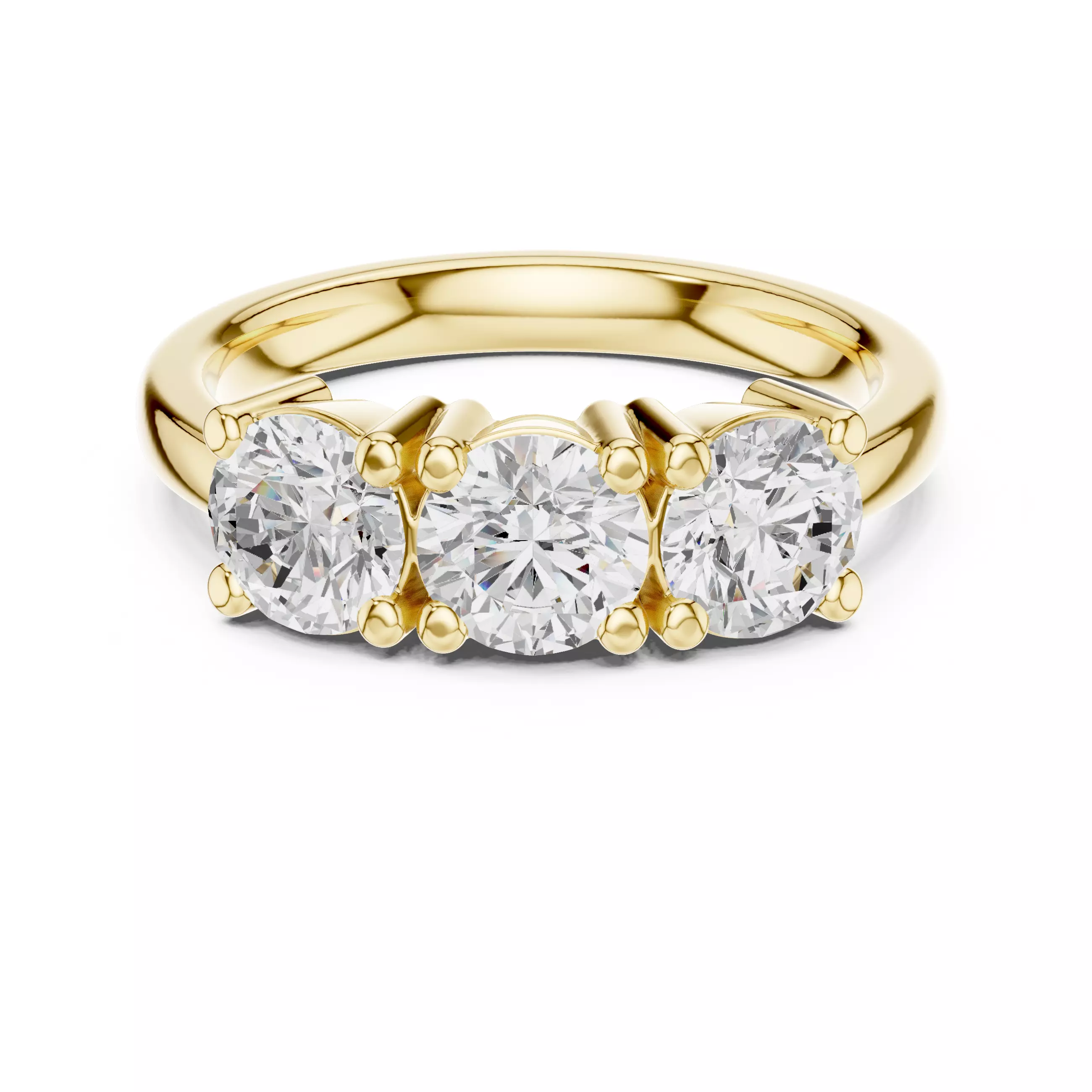 Diamond Ring 3dm stl renders animation details 3D print model_13