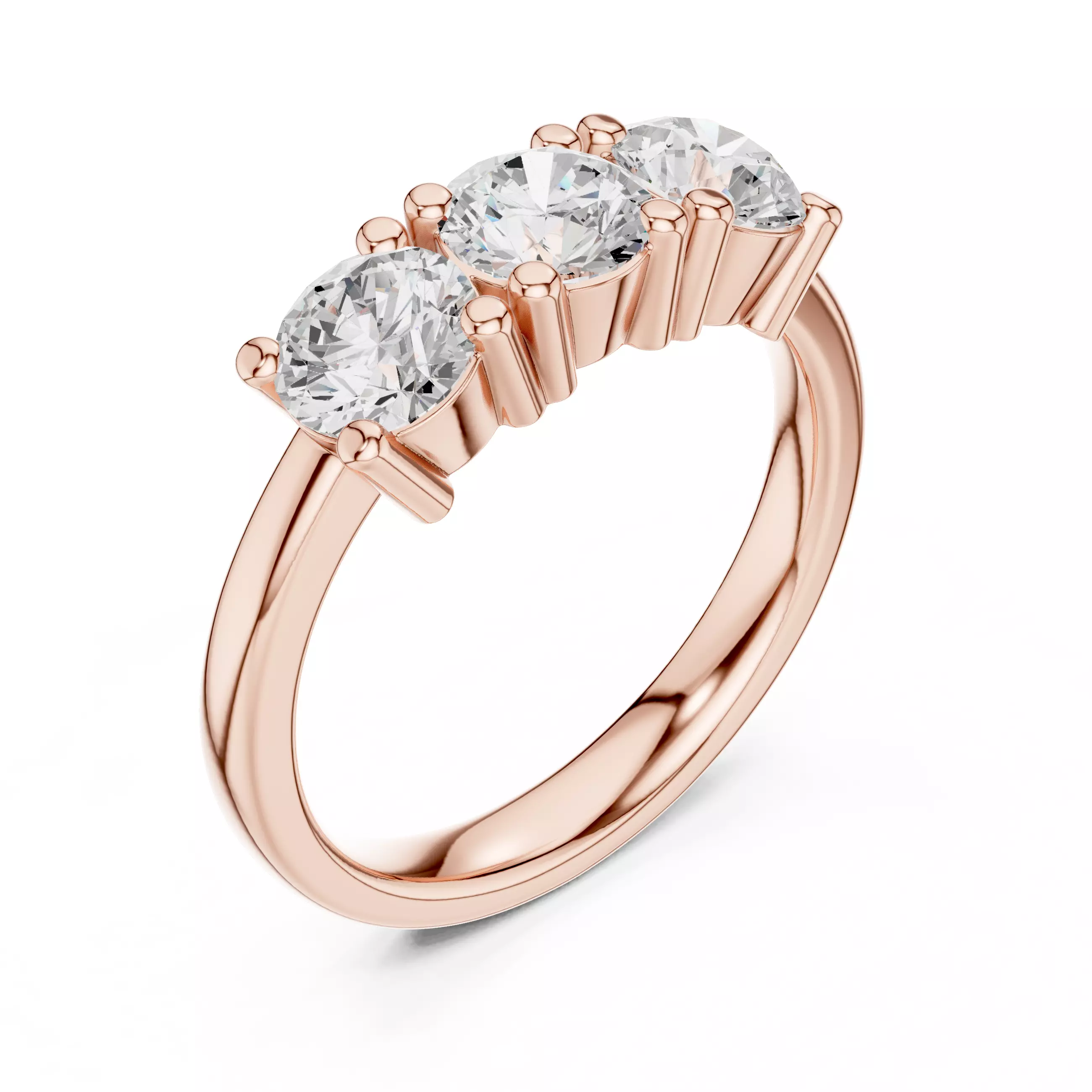 Diamond Ring 3dm stl renders animation details 3D print model_4