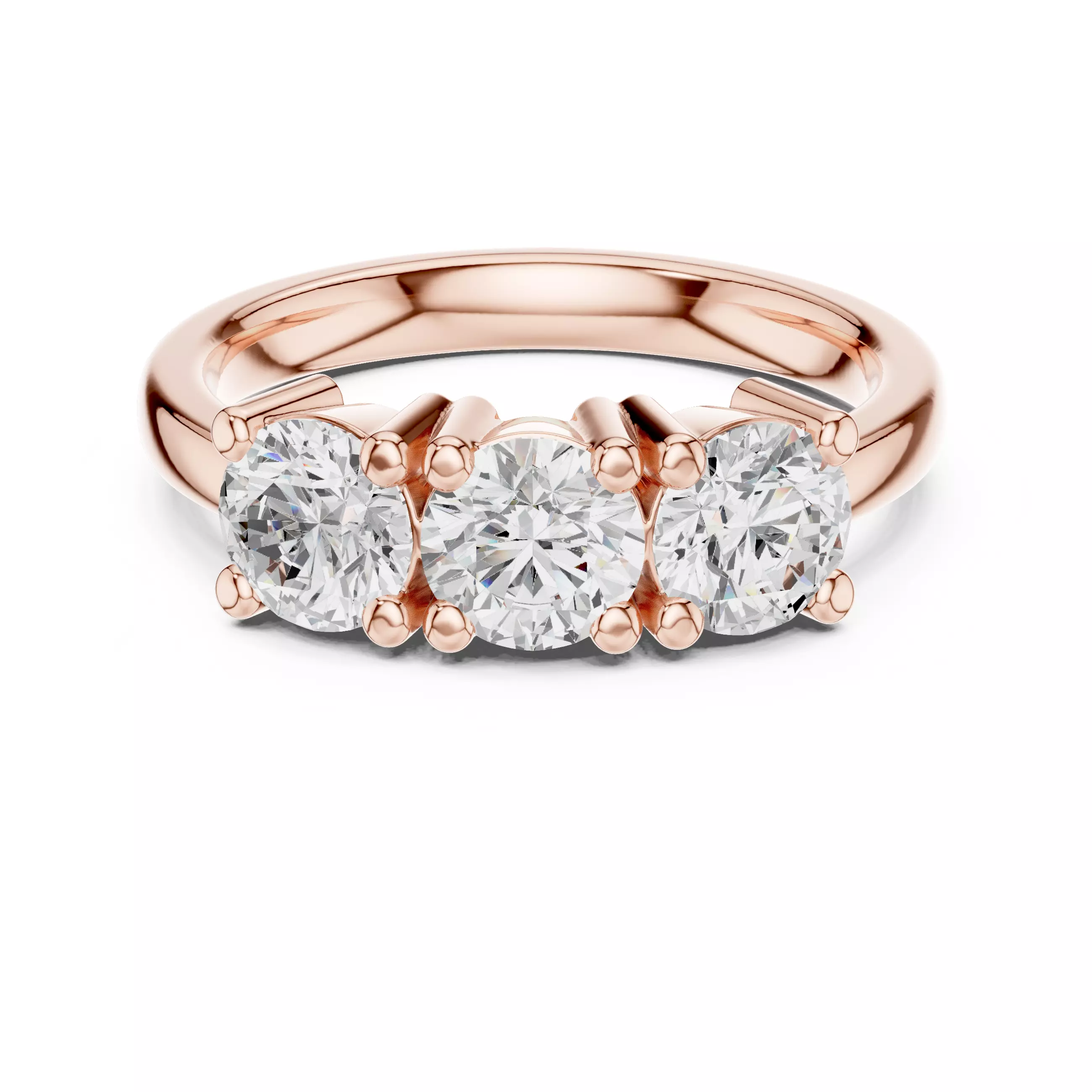 Diamond Ring 3dm stl renders animation details 3D print model_0