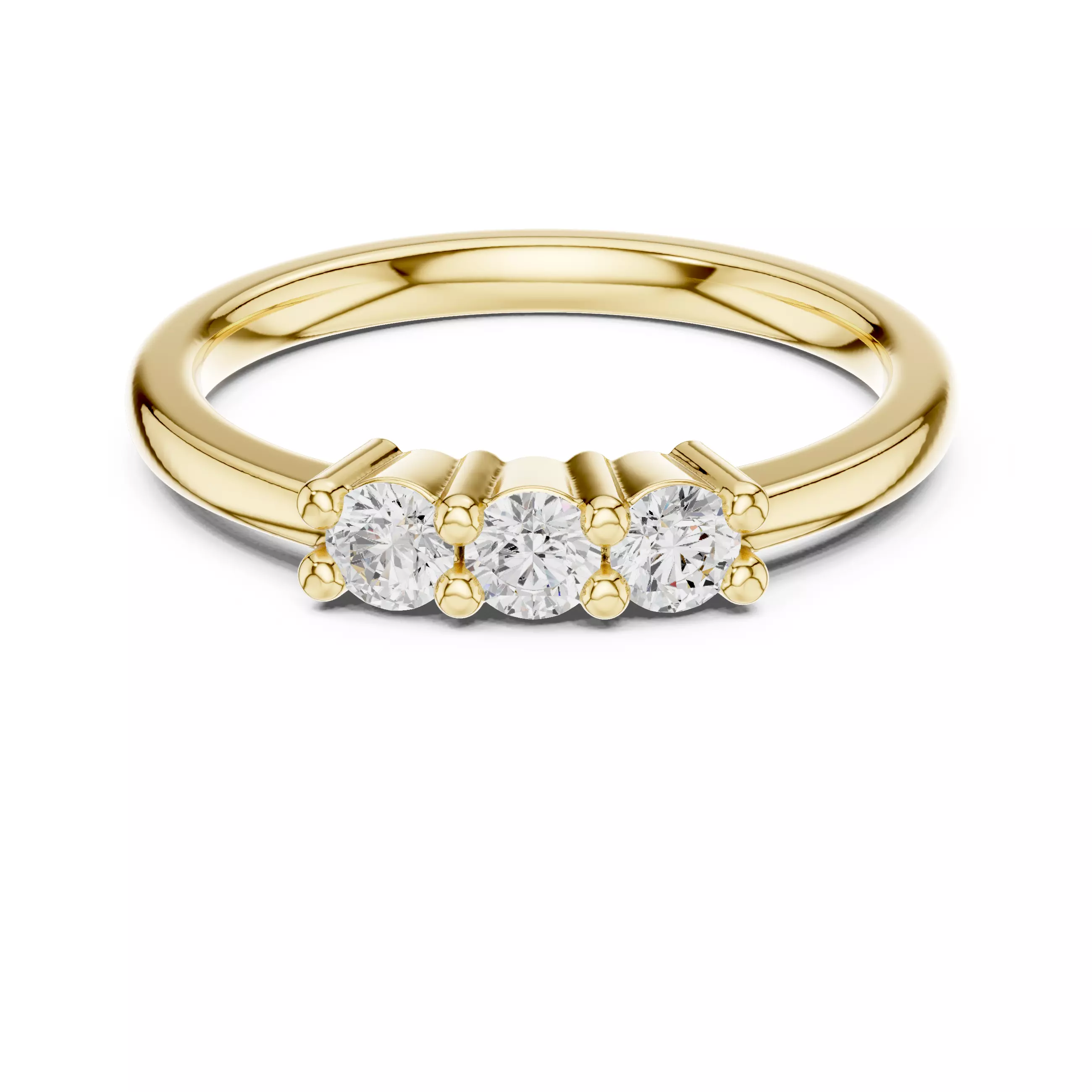 Diamond Ring 3dm stl renders animation details 3D print model_13