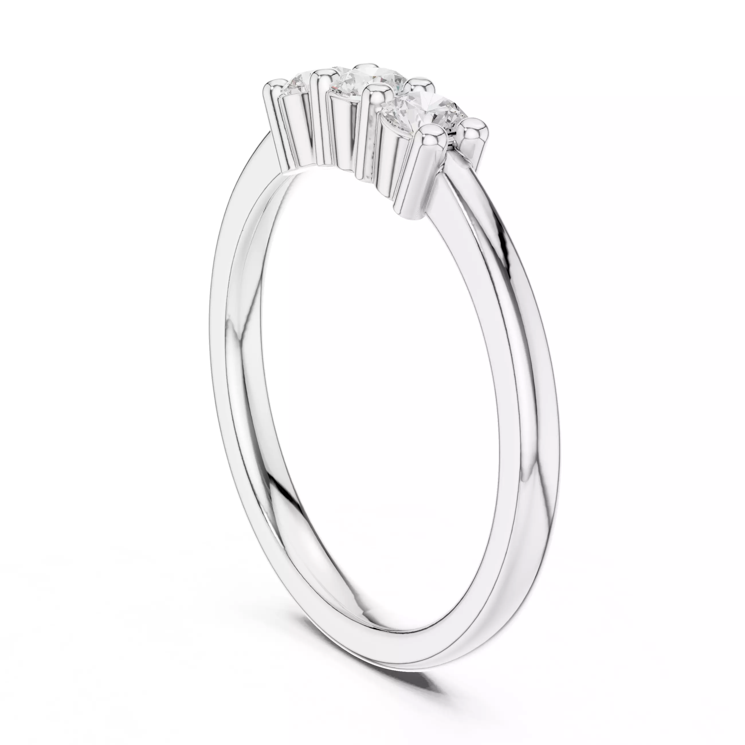 Diamond Ring 3dm stl renders animation details 3D print model_6