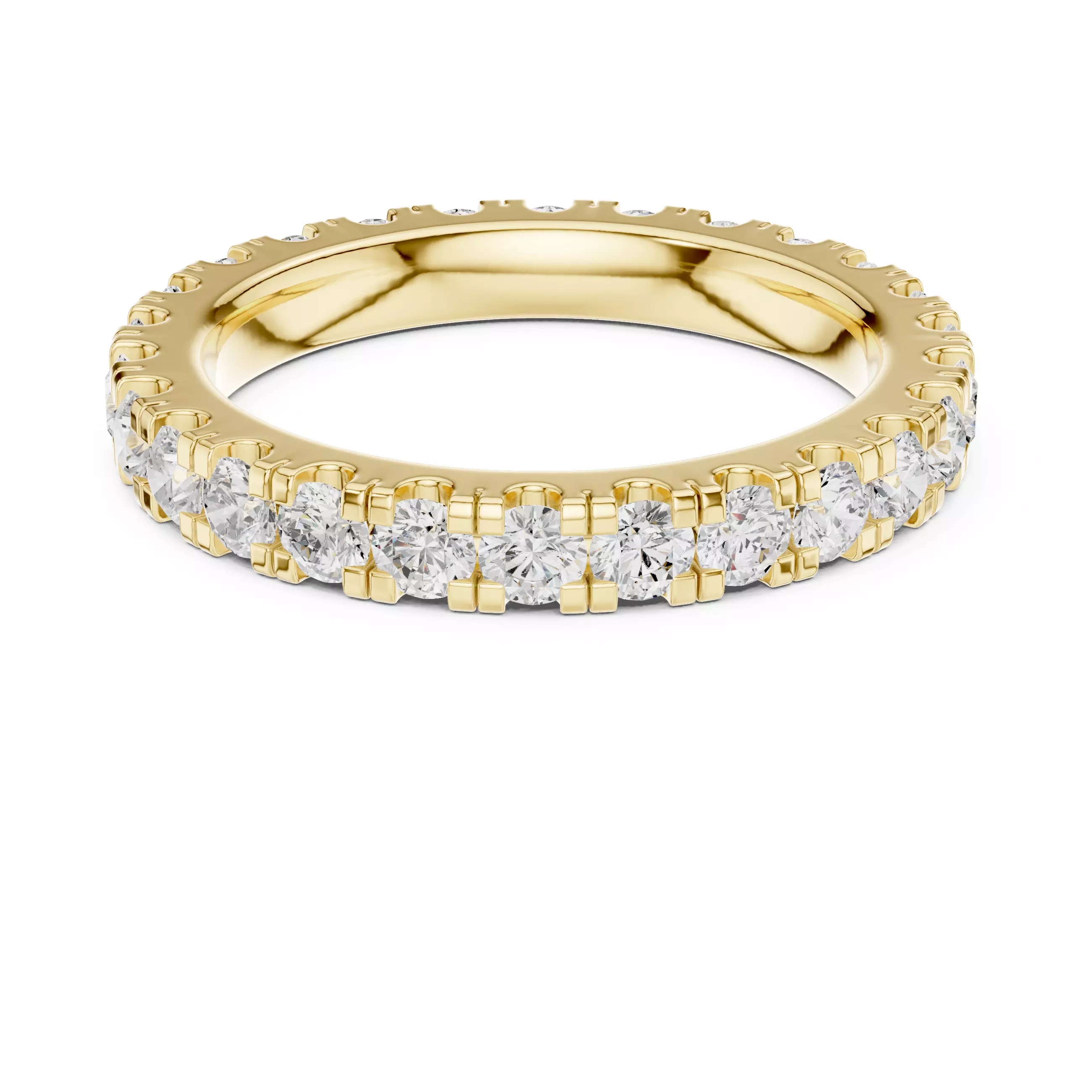 Eternity Band Ring 3dm stl renders animation details  3D print model_13