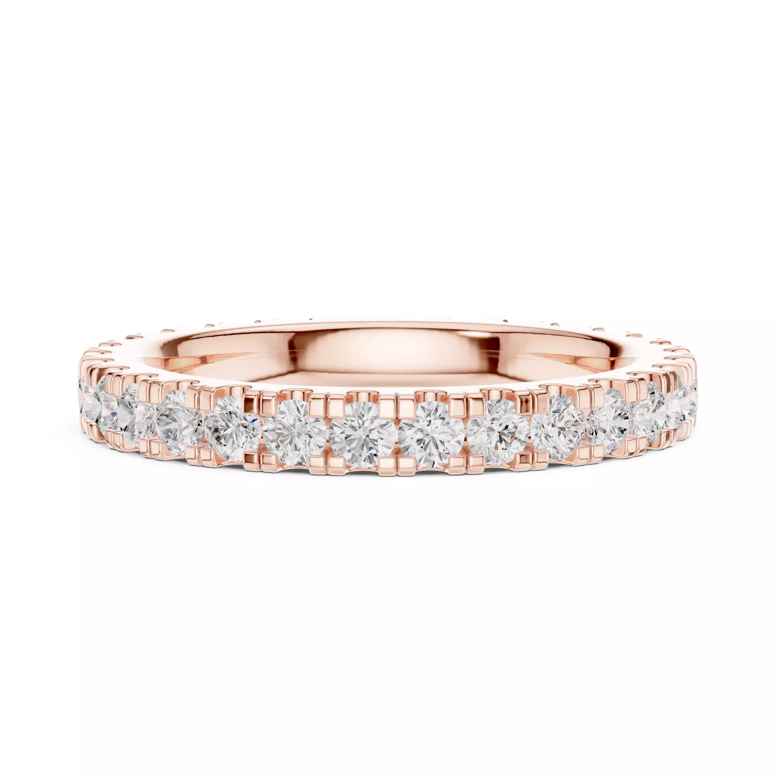 Eternity Band Ring 3dm stl renders animation details 3D print model_5