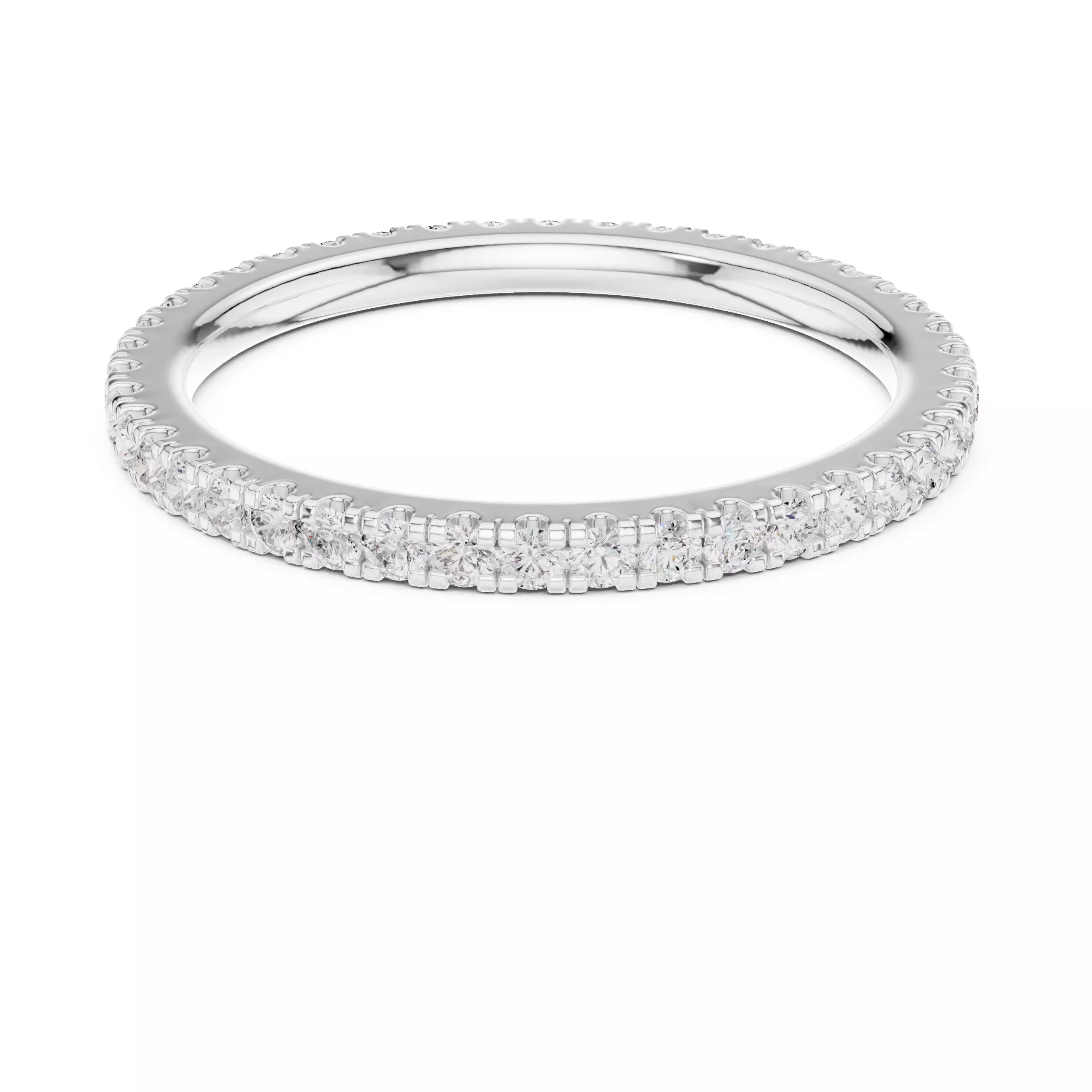 Eternity Band Ring 3dm stl renders animation details 3D print model_9
