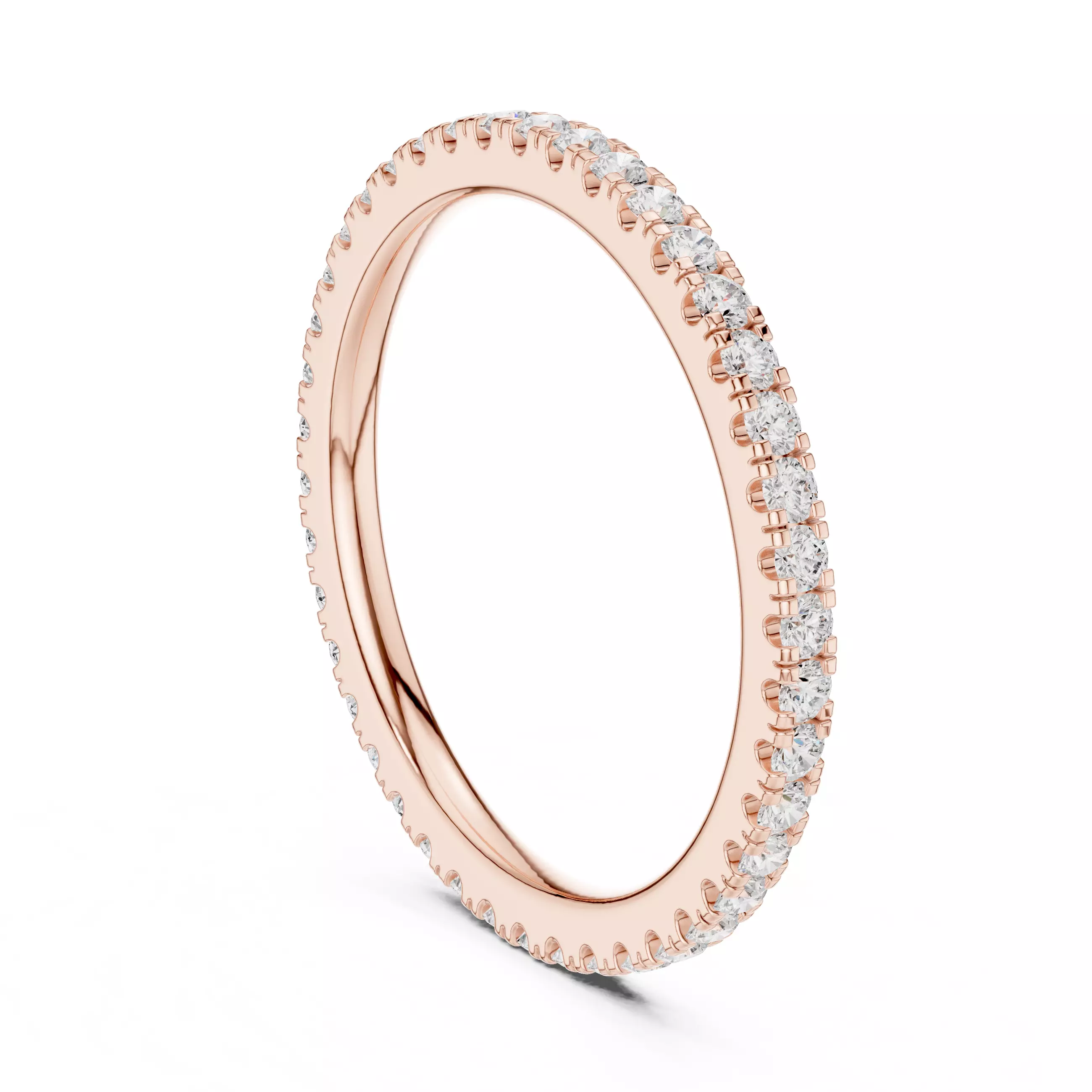 Eternity Band Ring 3dm stl renders animation details 3D print model_3