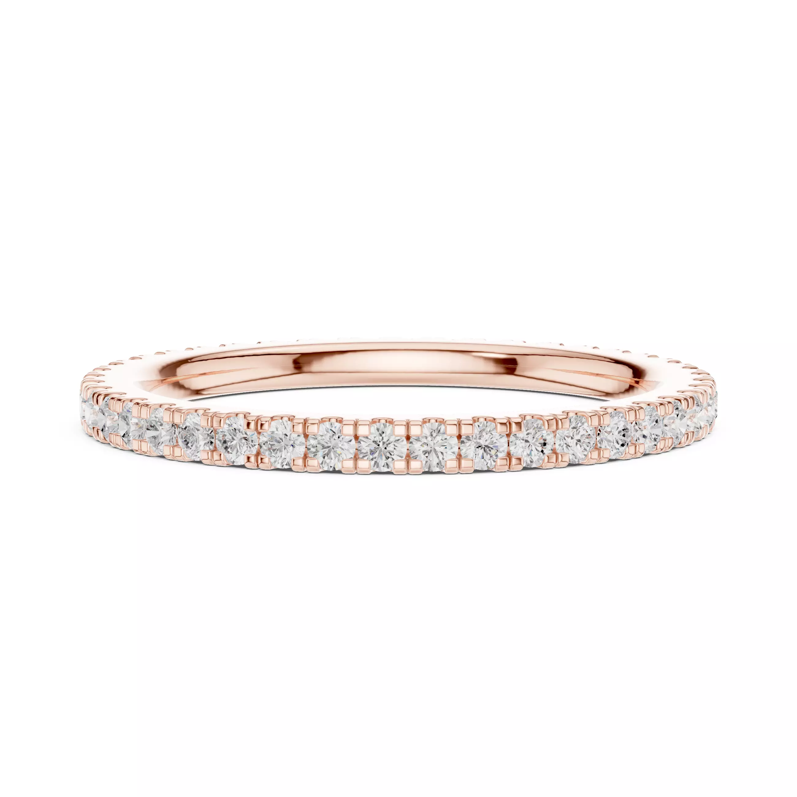 Eternity Band Ring 3dm stl renders animation details 3D print model_5