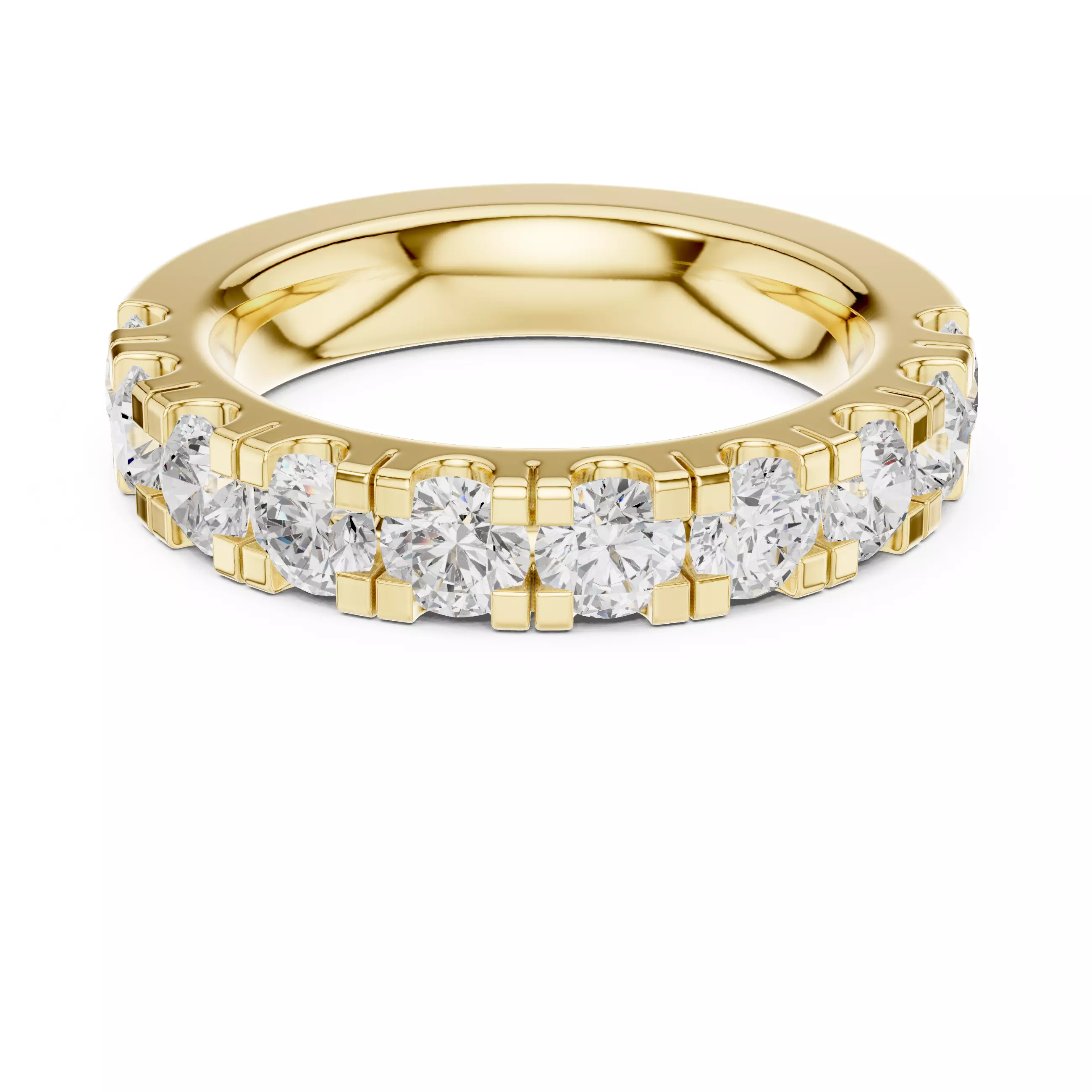 Eternity Band Ring 3dm stl renders animation details  3D print model_13