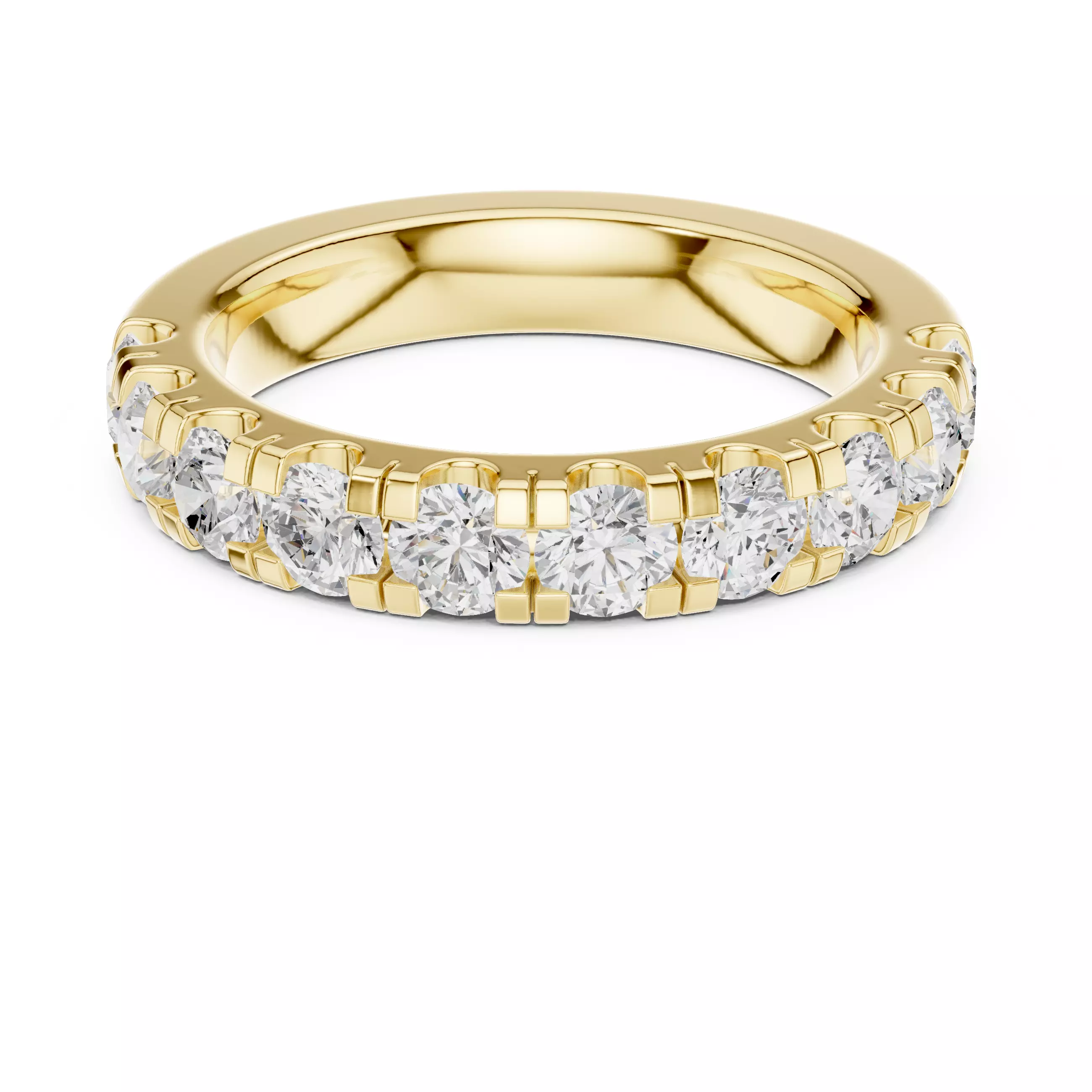 Eternity Band Ring 3dm stl renders animation details 3D print model_13